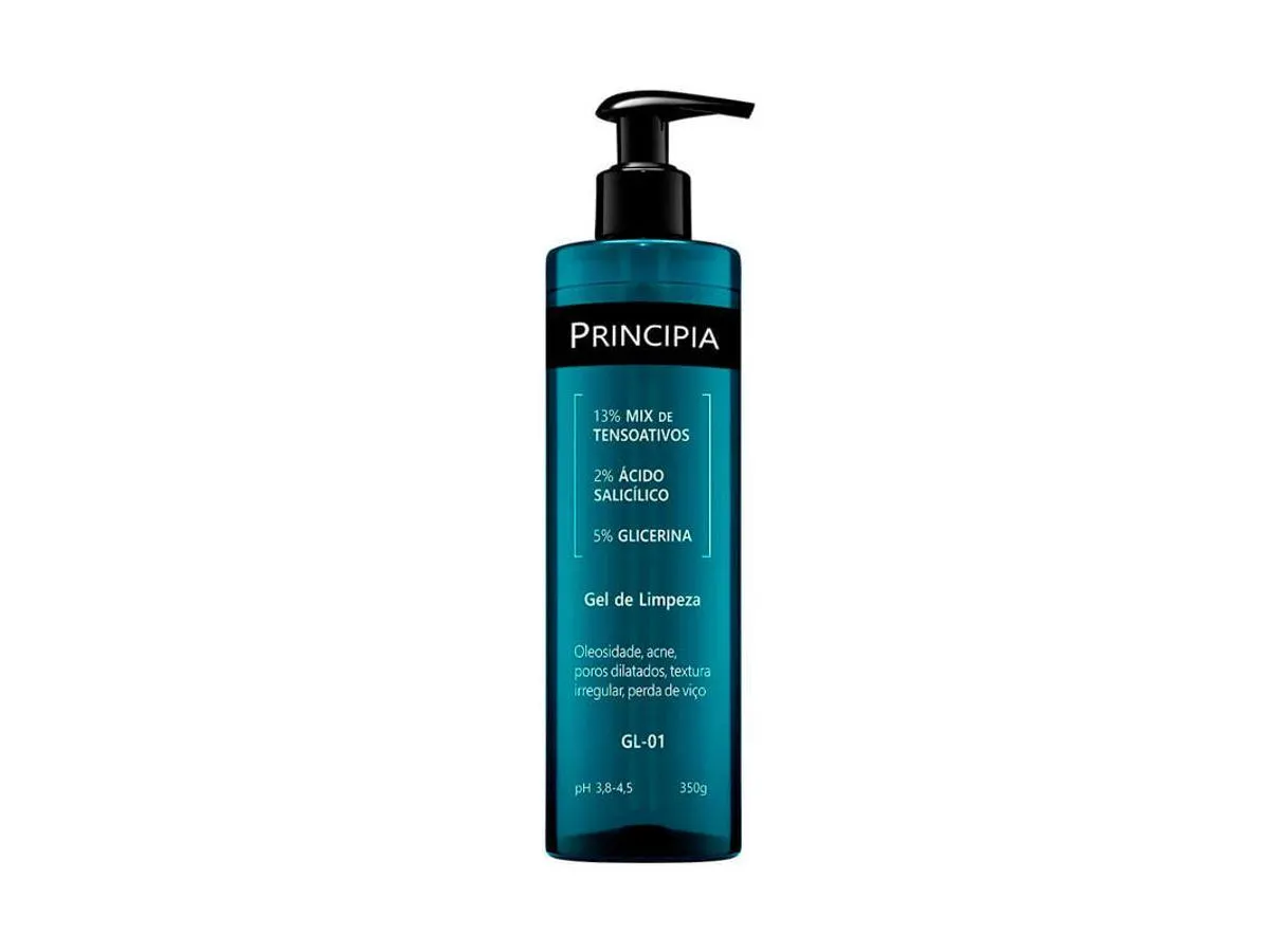 Gel de Limpeza Principia GL-01 Ácido Salicílico + Glicerina 350g