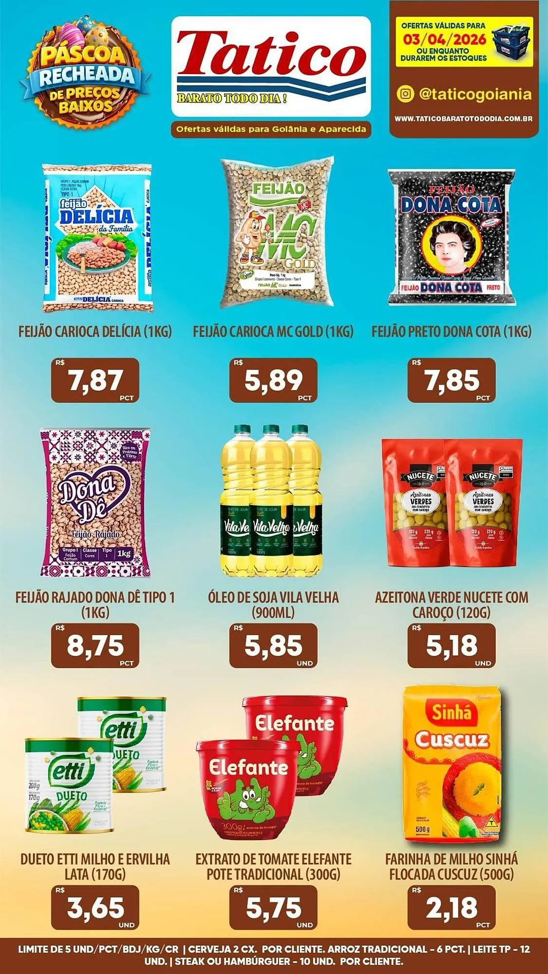 Encarte de Tabloide Tatico 3 de abril até 3 de abril 2026 - Pagina 2