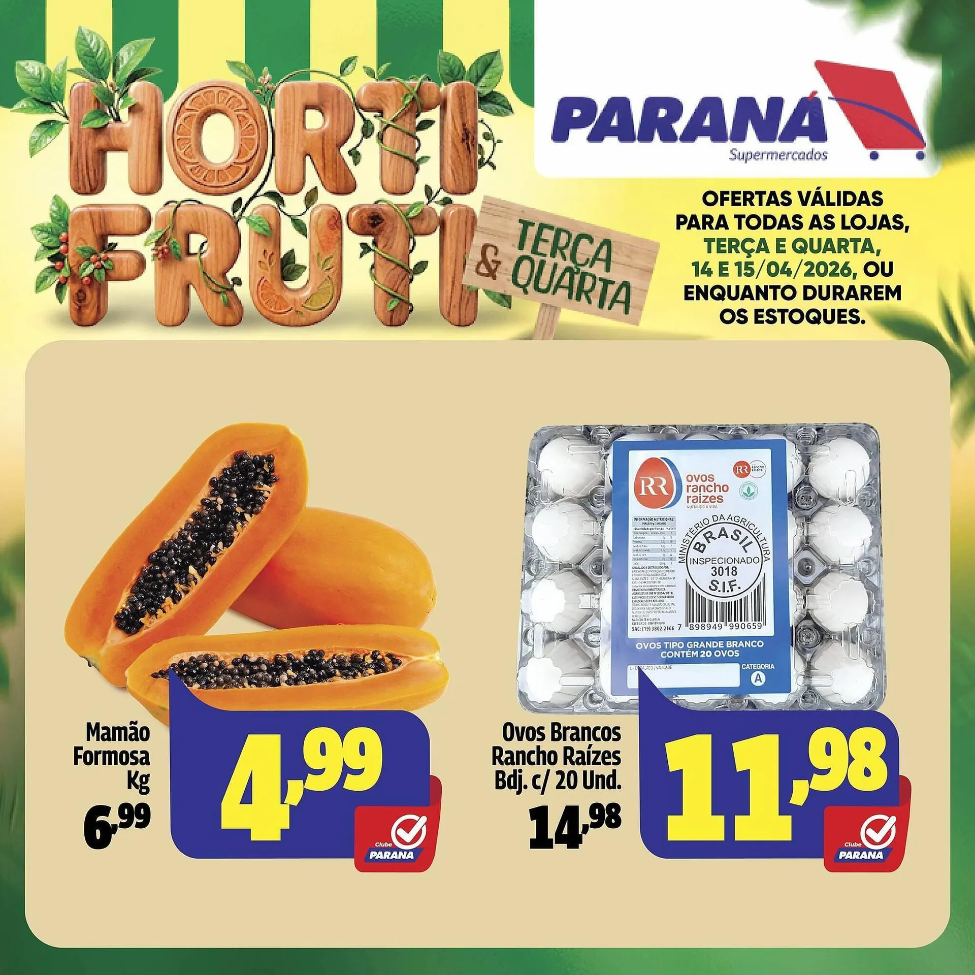 Encarte de Folheto Supermercado Paraná 14 de abril até 15 de abril 2026 - Pagina 2