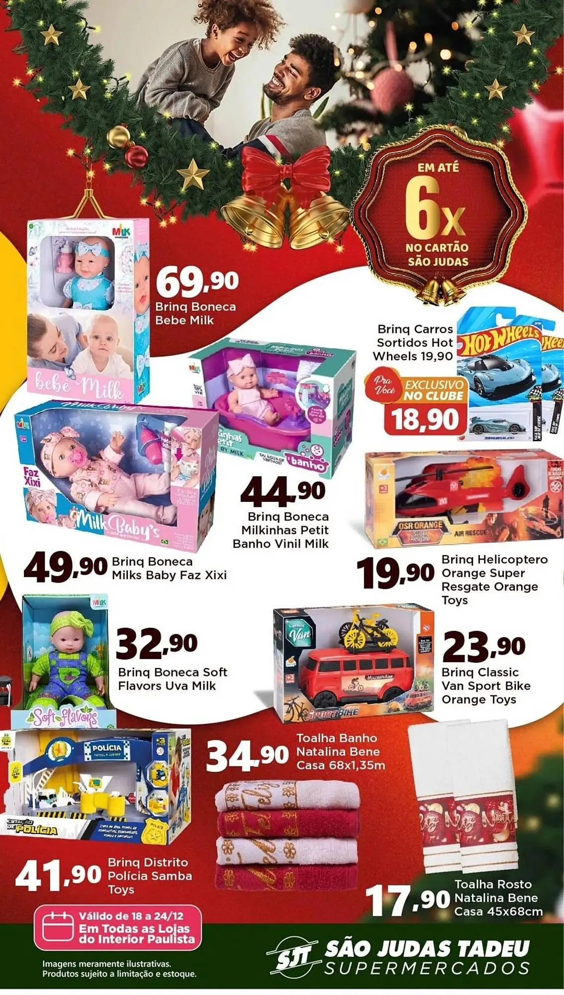 Encarte de Folheto São Judas Tadeu 18 de dezembro até 24 de dezembro 2025 - Pagina 1