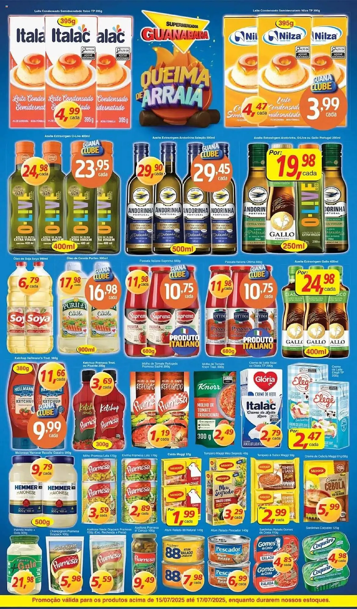 Encarte de Catálogo Supermercados Guanabara 15 de julho até 18 de julho 2025 - Pagina 7