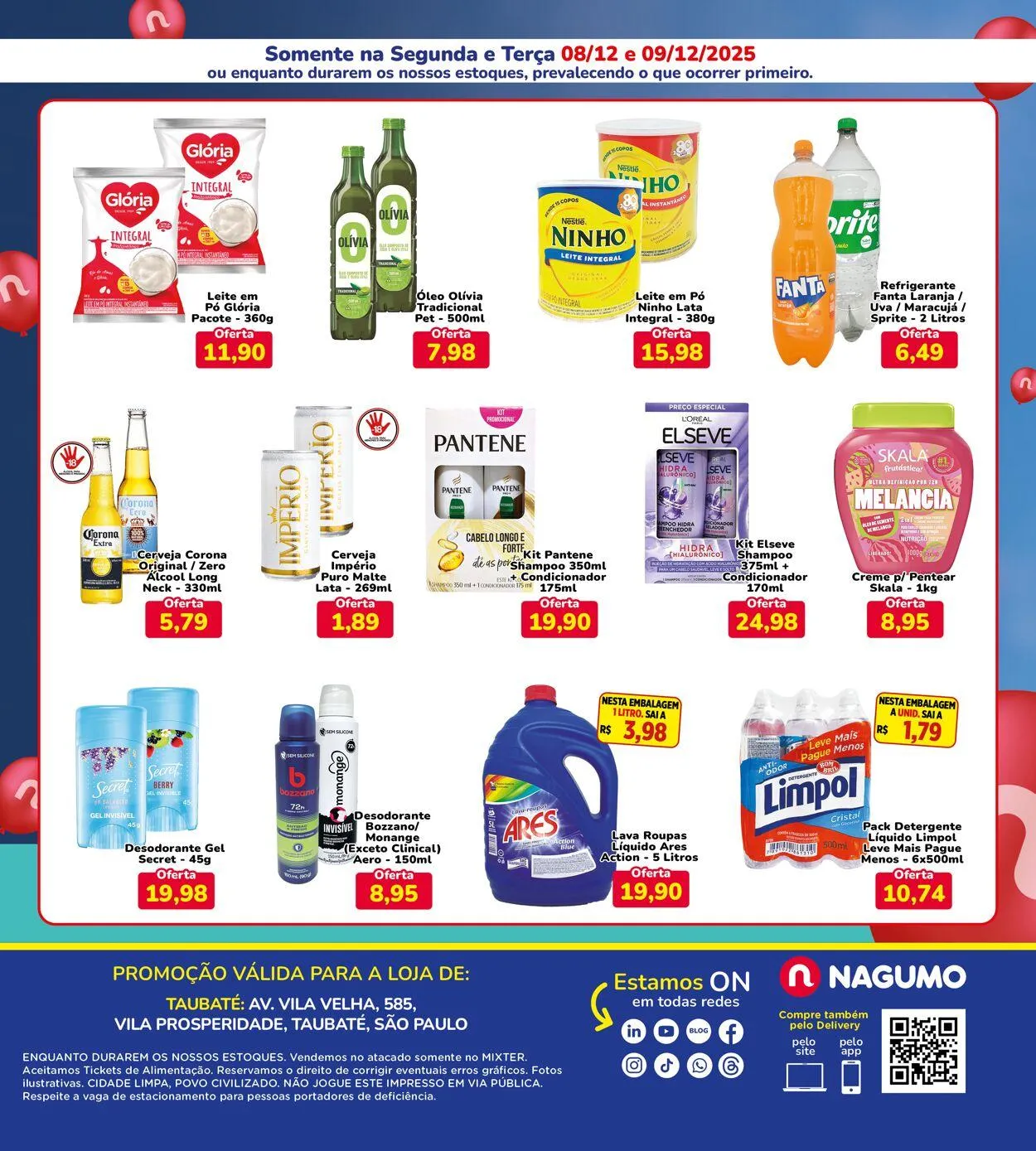 Encarte de Nagumo - Taubaté - Vila Velha 9 de dezembro até 23 de dezembro 2025 - Pagina 2