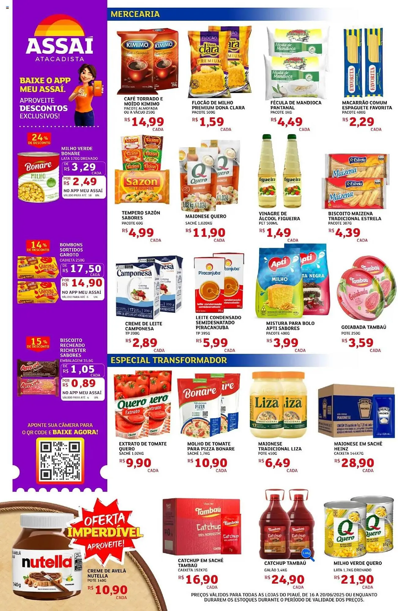 Encarte de Catálogo Assaí Atacadista 16 de junho até 20 de junho 2025 - Pagina 2