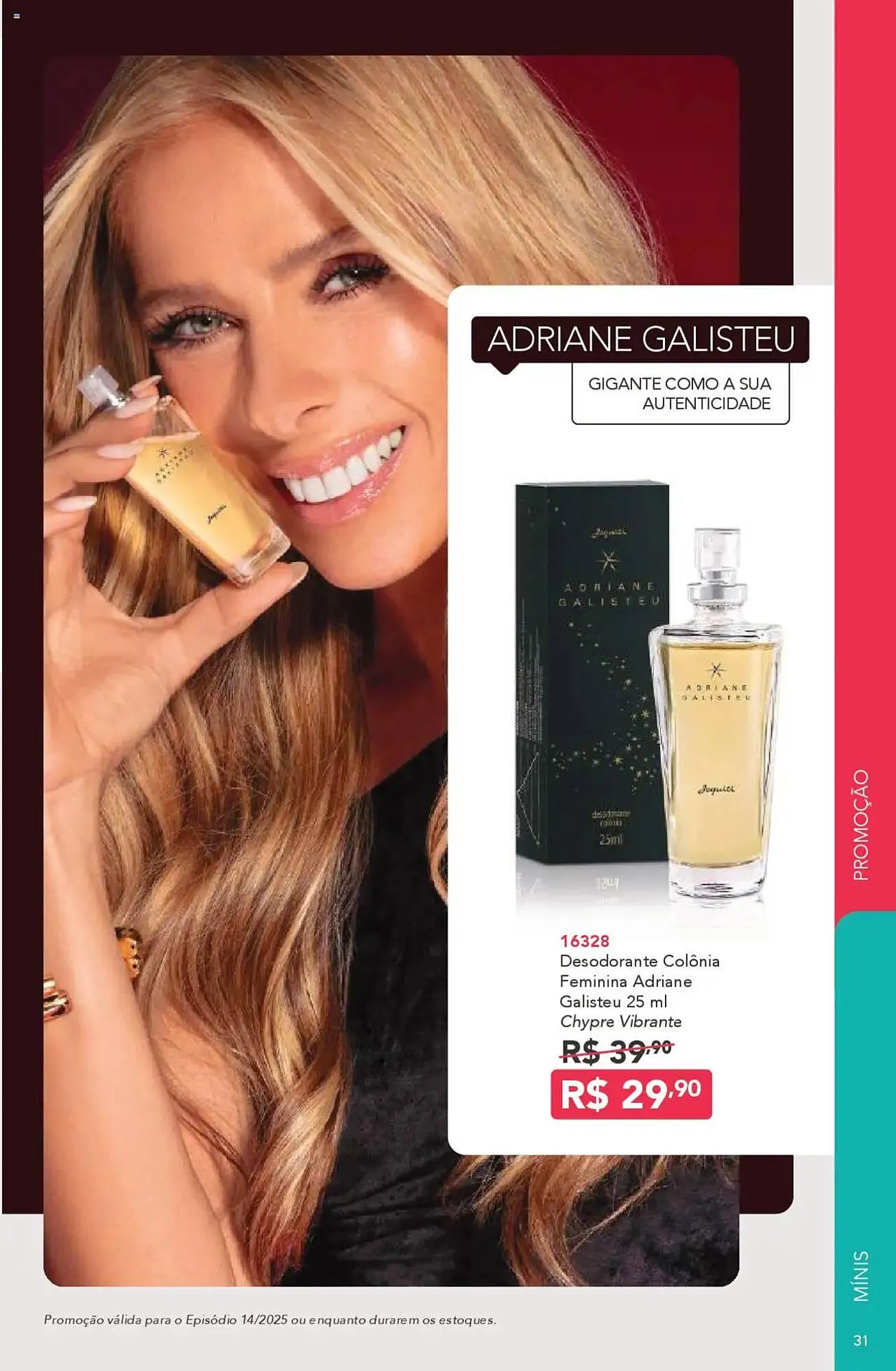 Encarte de Catálogo Jequiti 3 de outubro até 30 de outubro 2025 - Pagina 31