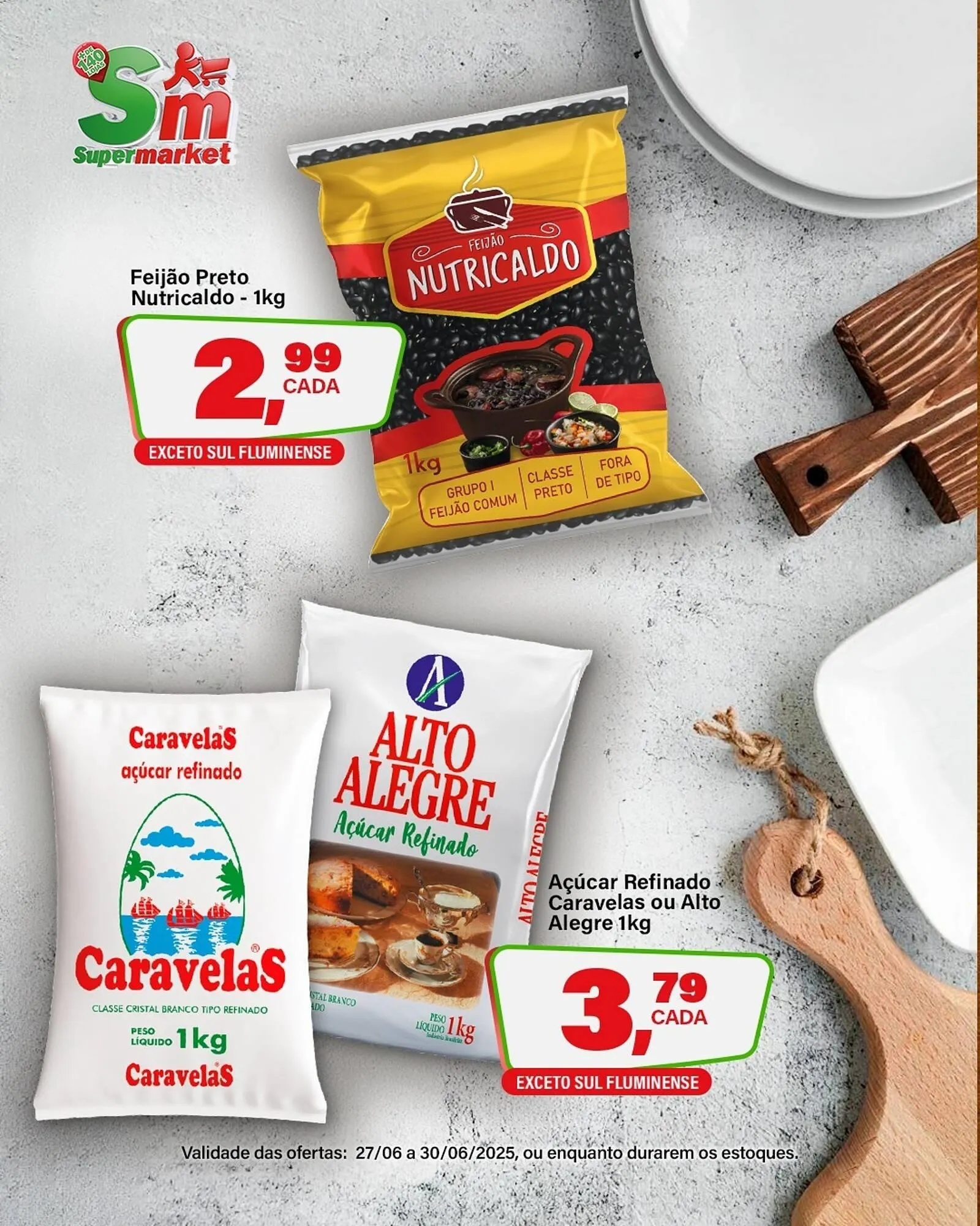 Encarte de Catálogo Rede Supermarket 27 de junho até 30 de junho 2025 - Pagina 1