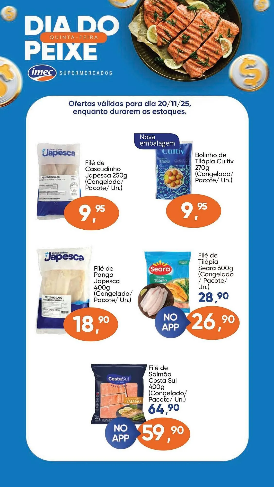 Encarte de Catálogo Imec Supermercados 20 de novembro até 25 de novembro 2025 - Pagina 1