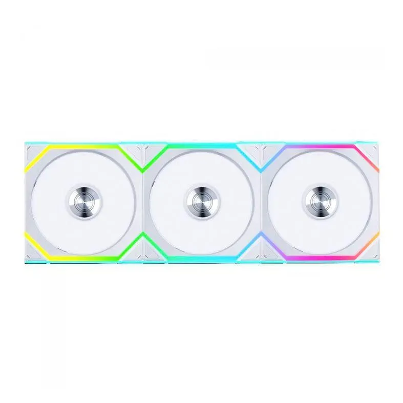 Kit Ventoinhas Lian Li Uni Fan SL Wireless, ARGB, 3x120mm, Branco, 12SL1W3W