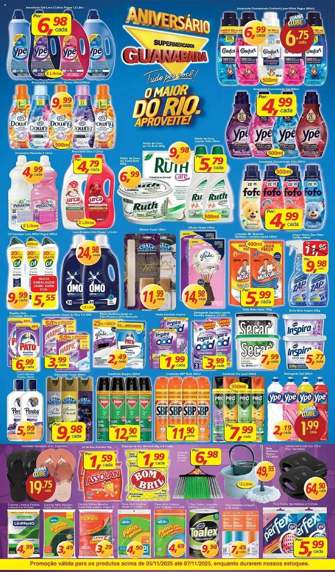 Encarte de Encarte Supermercados Guanabara 5 de novembro até 7 de novembro 2025 - Pagina 11
