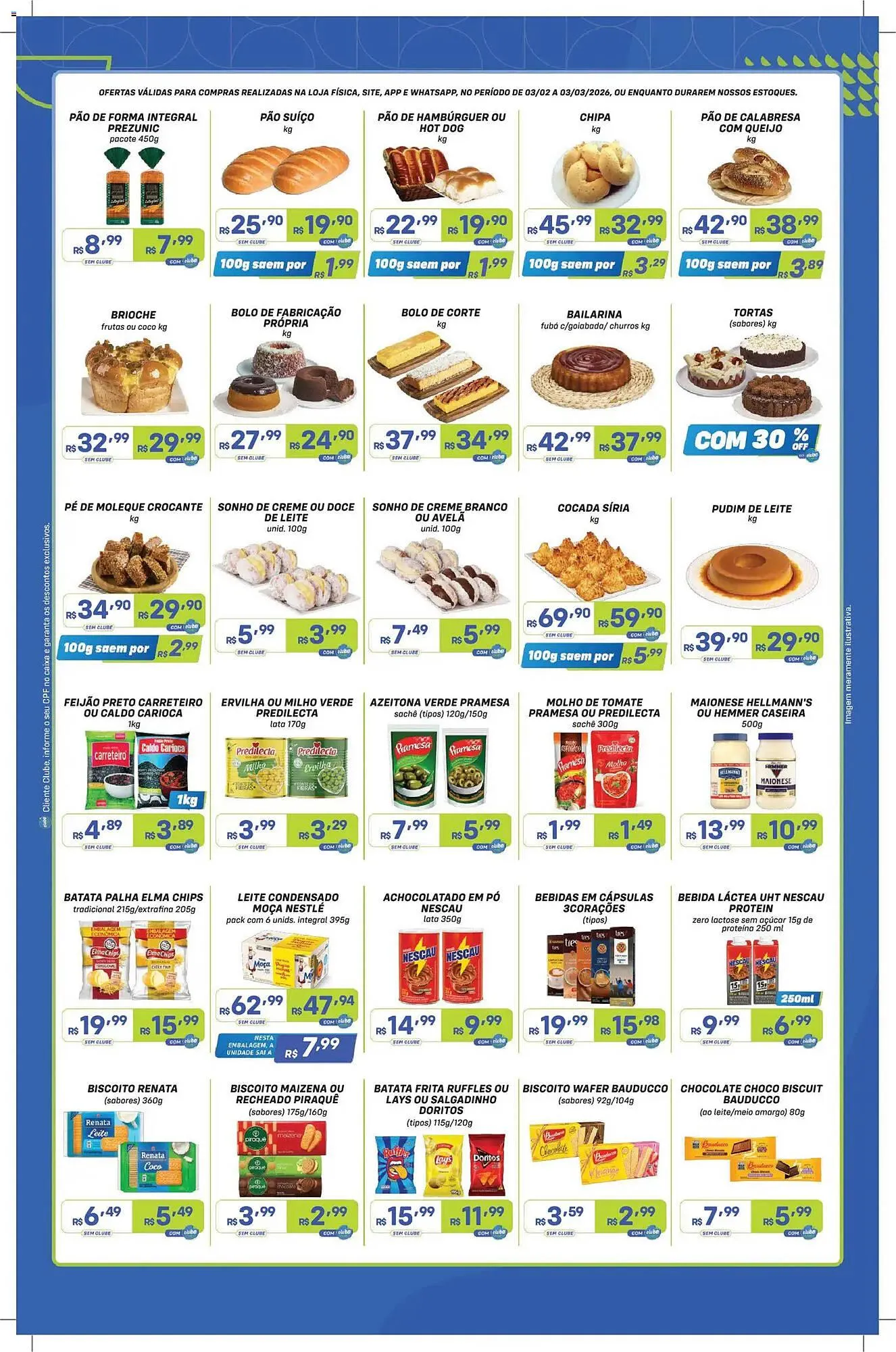 Encarte de Encarte Prezunic 3 de fevereiro até 3 de março 2026 - Pagina 3