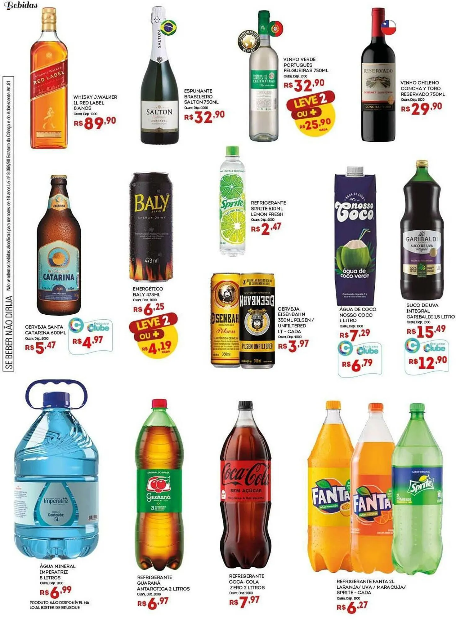 Encarte de Catálogo Bistek Supermercados 17 de janeiro até 4 de fevereiro 2024 - Pagina 11