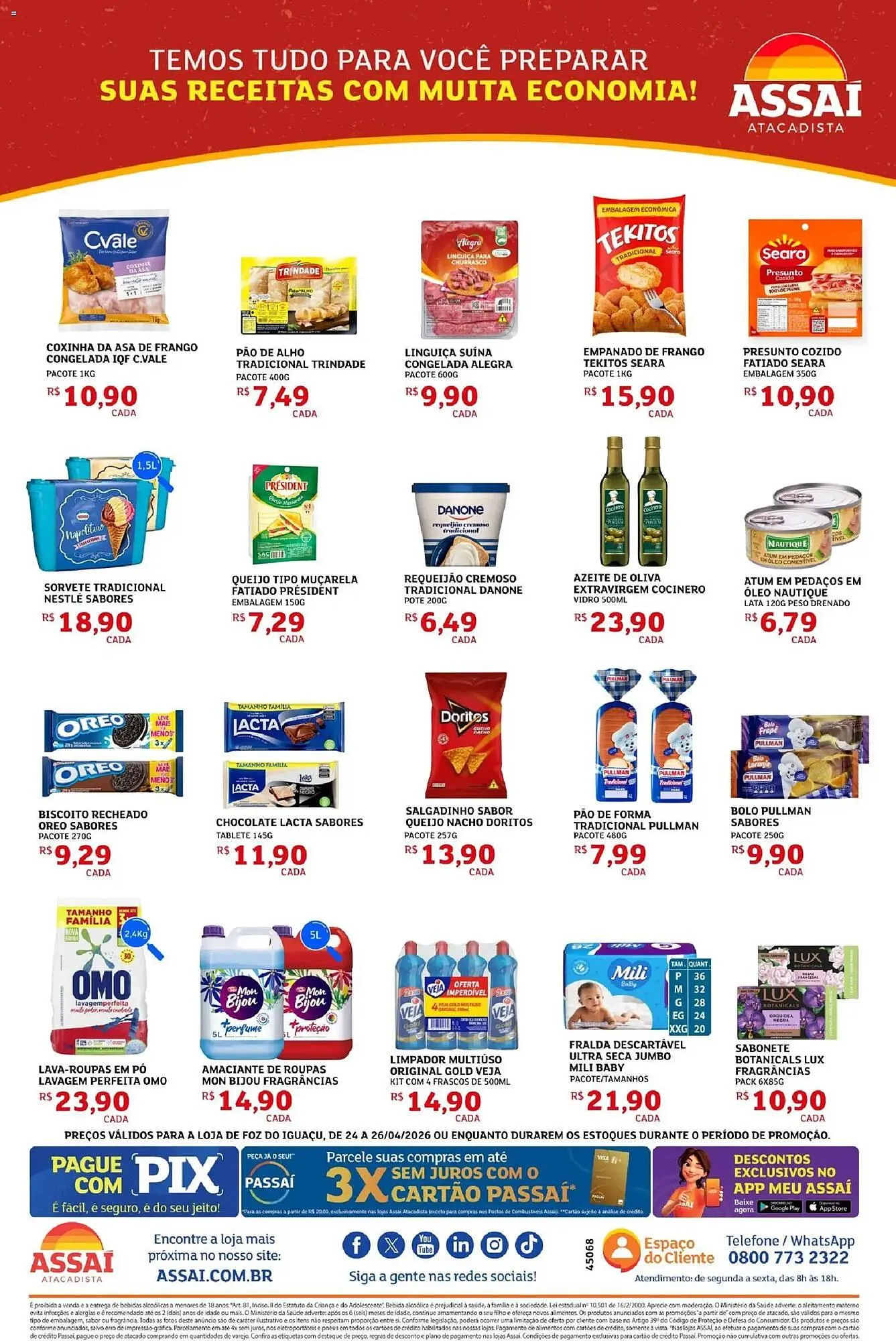 Encarte de Encarte Assaí Atacadista 24 de abril até 27 de abril 2026 - Pagina 2