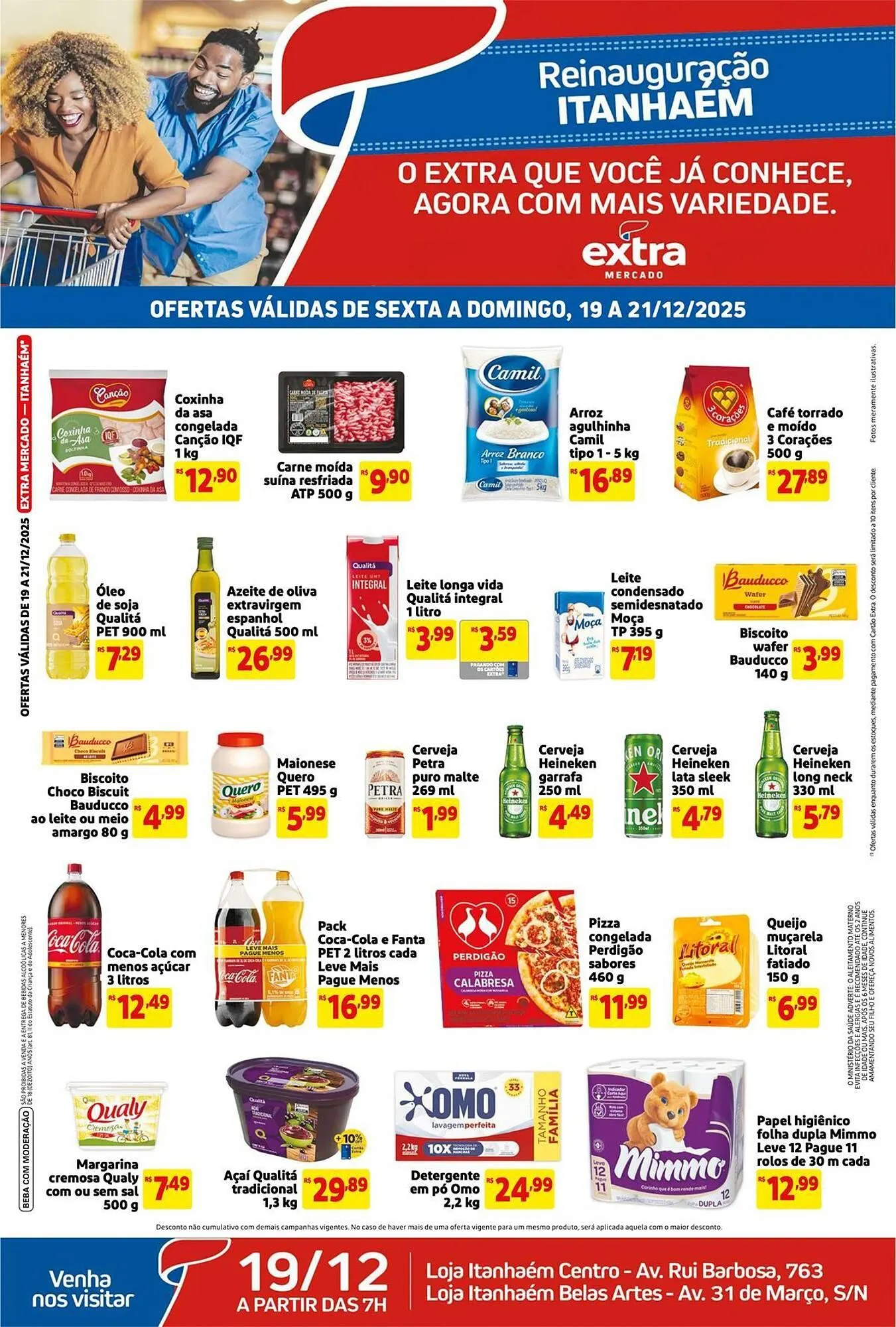 Encarte de Catálogo Extra 19 de dezembro até 21 de dezembro 2025 - Pagina 1