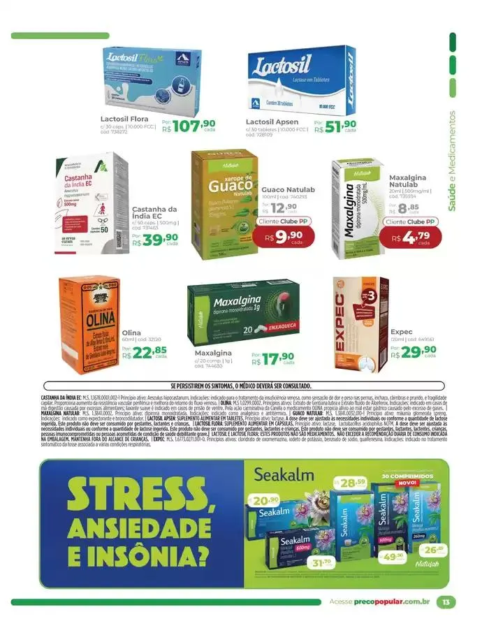 Encarte de Encarte abril PP - SP 16 de abril até 1 de maio 2025 - Pagina 13