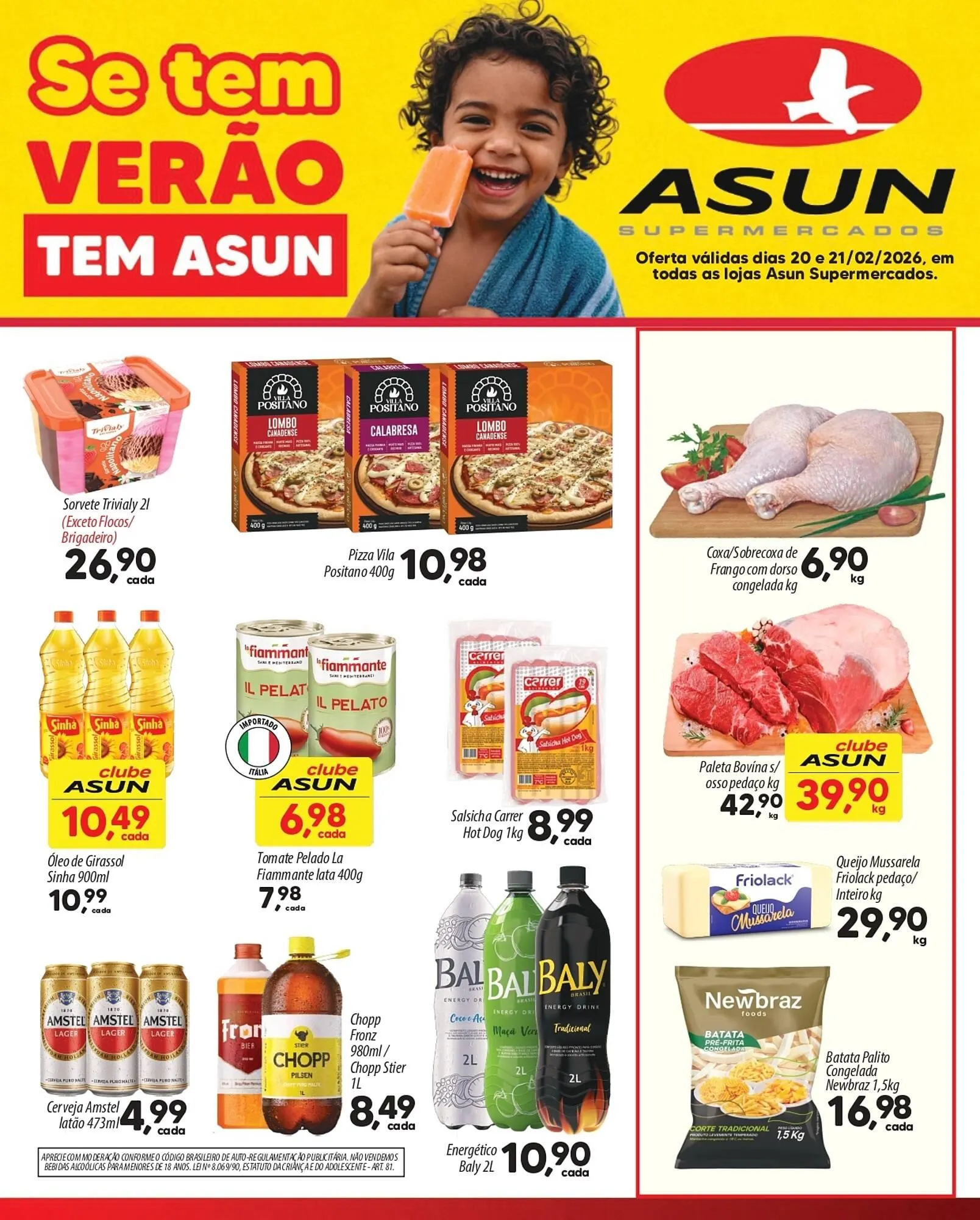 Encarte de Encarte Asun 20 de fevereiro até 21 de fevereiro 2026 - Pagina 1