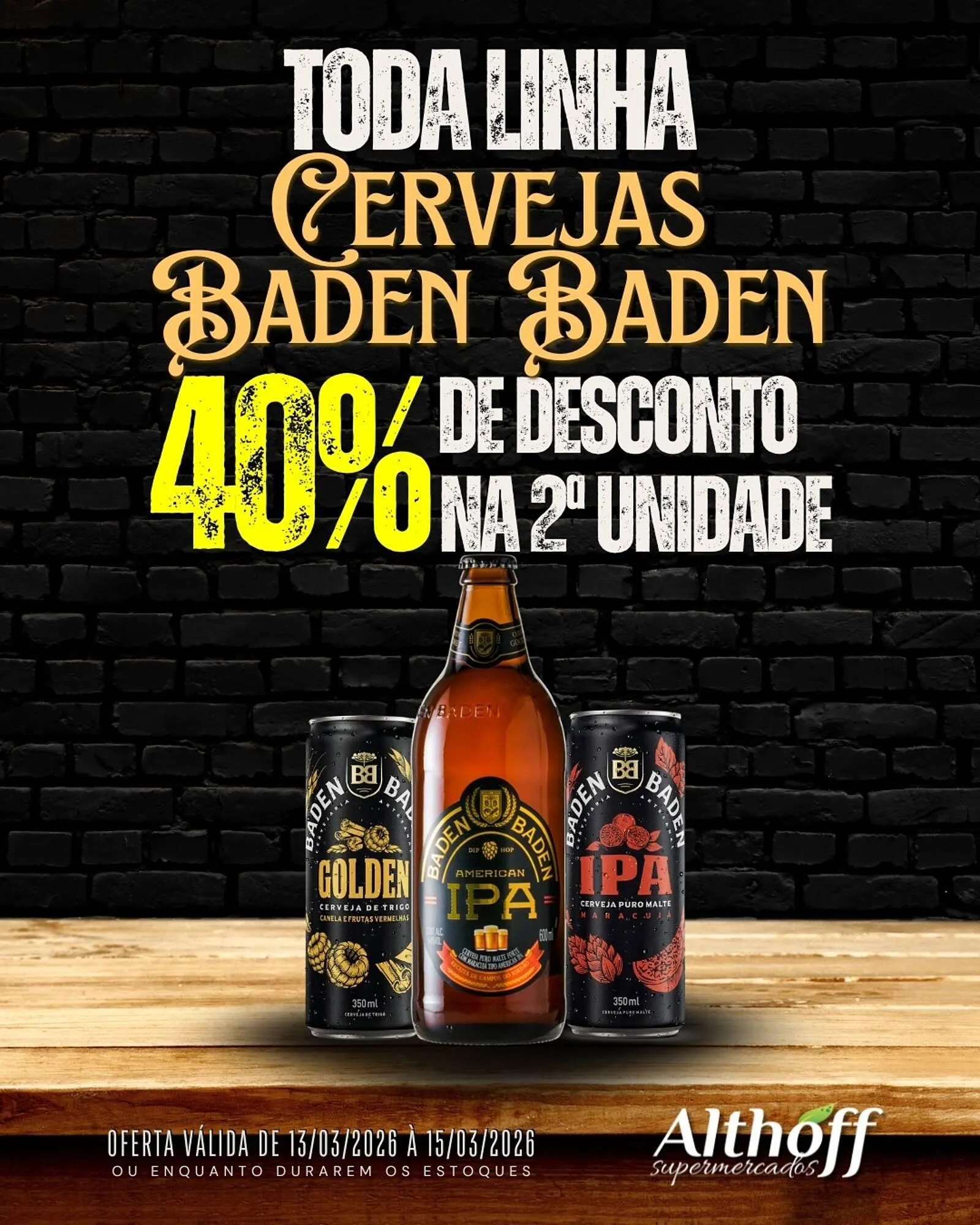 Encarte de Encarte Althoff Supermercados 13 de março até 15 de março 2026 - Pagina 3