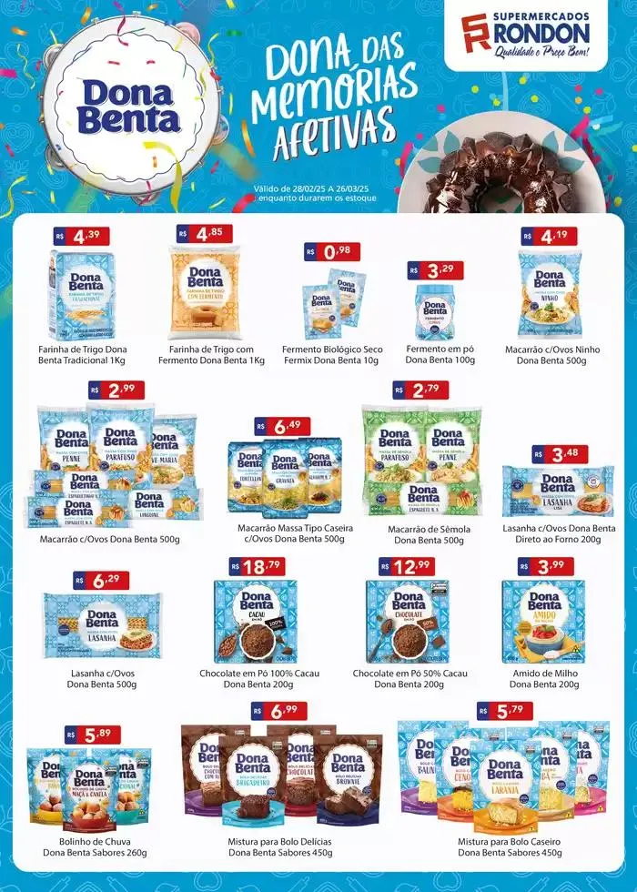 Encarte de Descubra ofertas atraentes 3 de março até 26 de março 2025 - Pagina 1