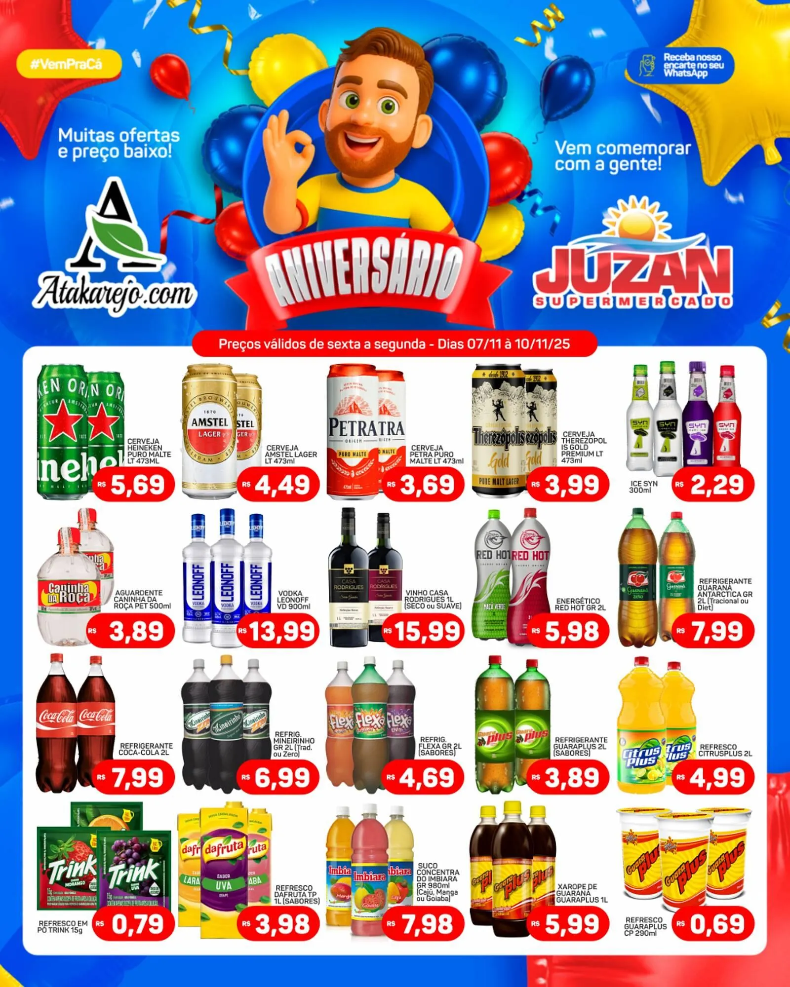 Encarte de Encarte Juzan 7 de novembro até 10 de novembro 2025 - Pagina 1