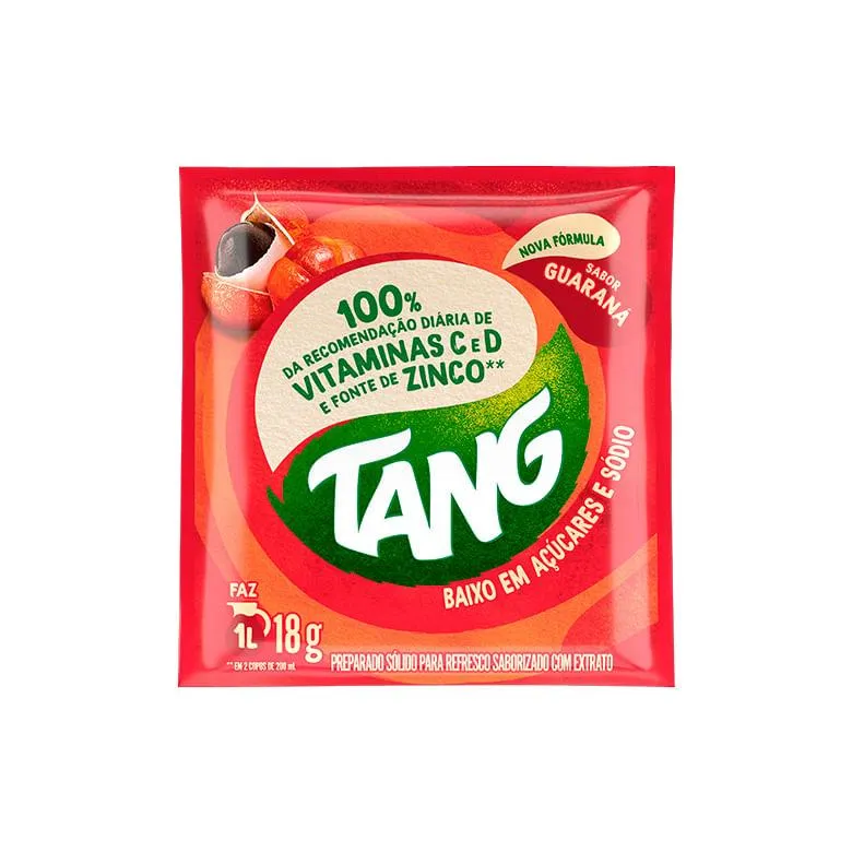 Refresco em Pó Tang Guaraná 18g
