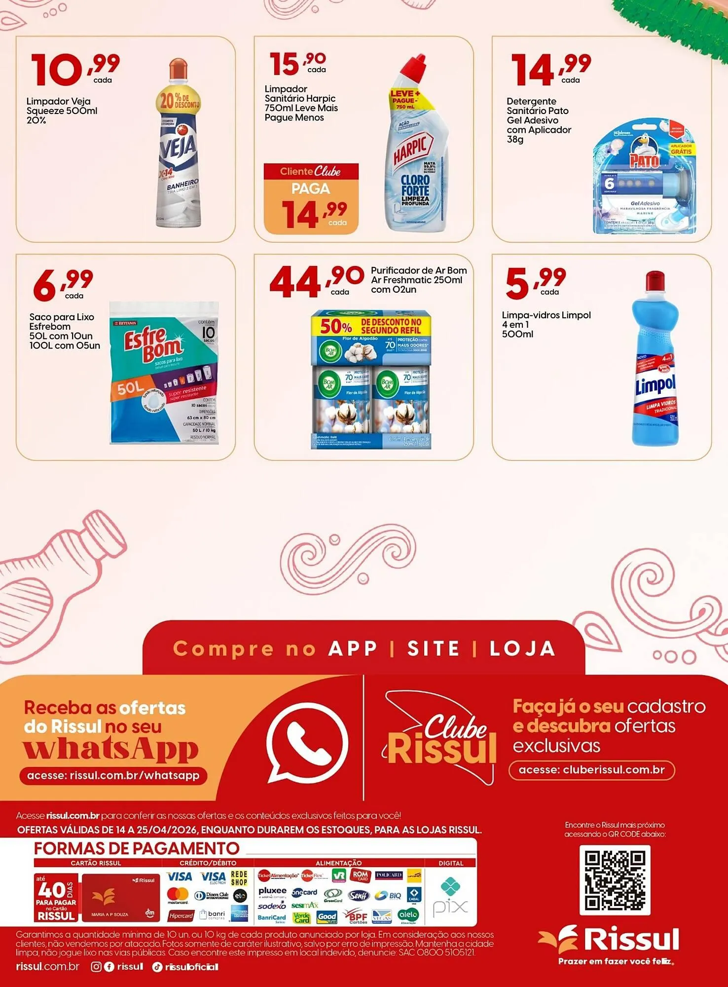 Encarte de Catálogo Supper Rissul 23 de abril até 25 de abril 2026 - Pagina 2