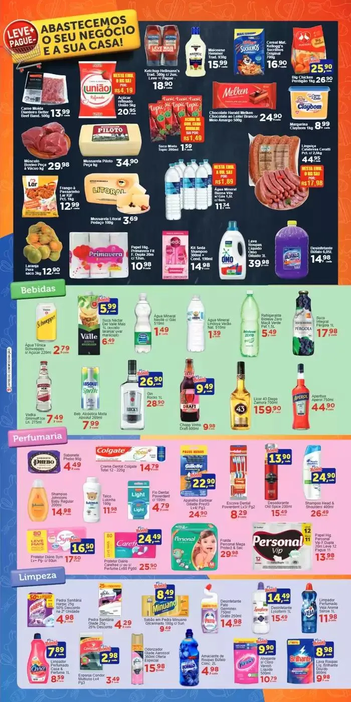 Encarte de Catálogo Rossi Supermercados 16 de abril até 22 de abril 2025 - Pagina 3