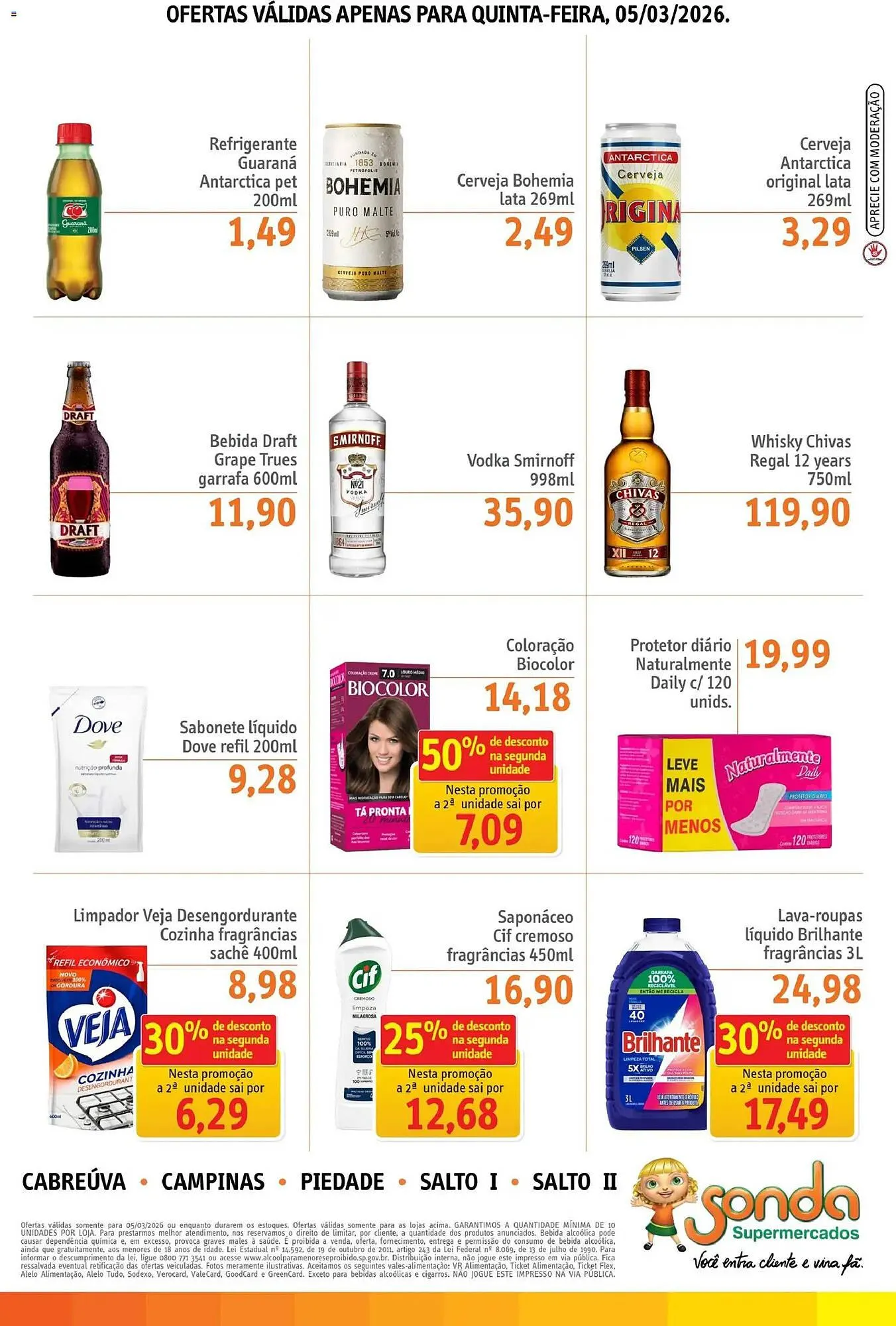 Encarte de Folheto Sonda 5 de março até 5 de março 2026 - Pagina 4