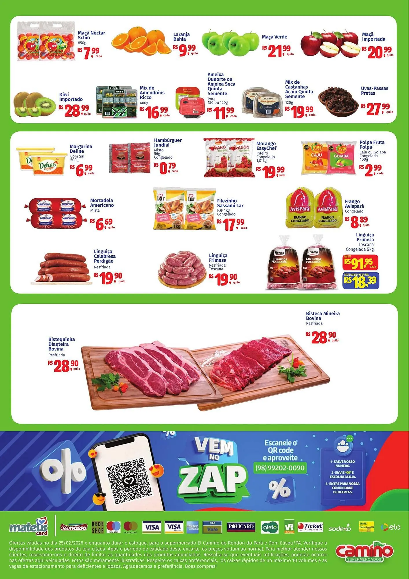 Encarte de Catálogo Camiño supermercados 25 de fevereiro até 25 de fevereiro 2026 - Pagina 2