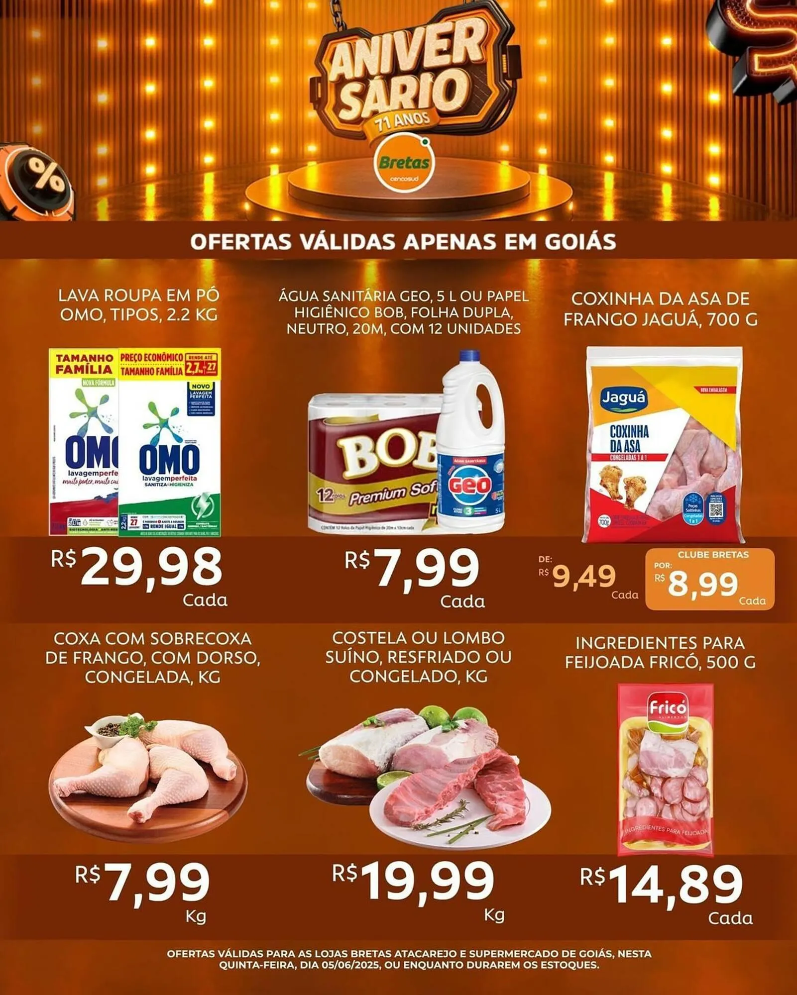 Encarte de Catálogo Supermercados Bretas 5 de junho até 8 de junho 2025 - Pagina 5