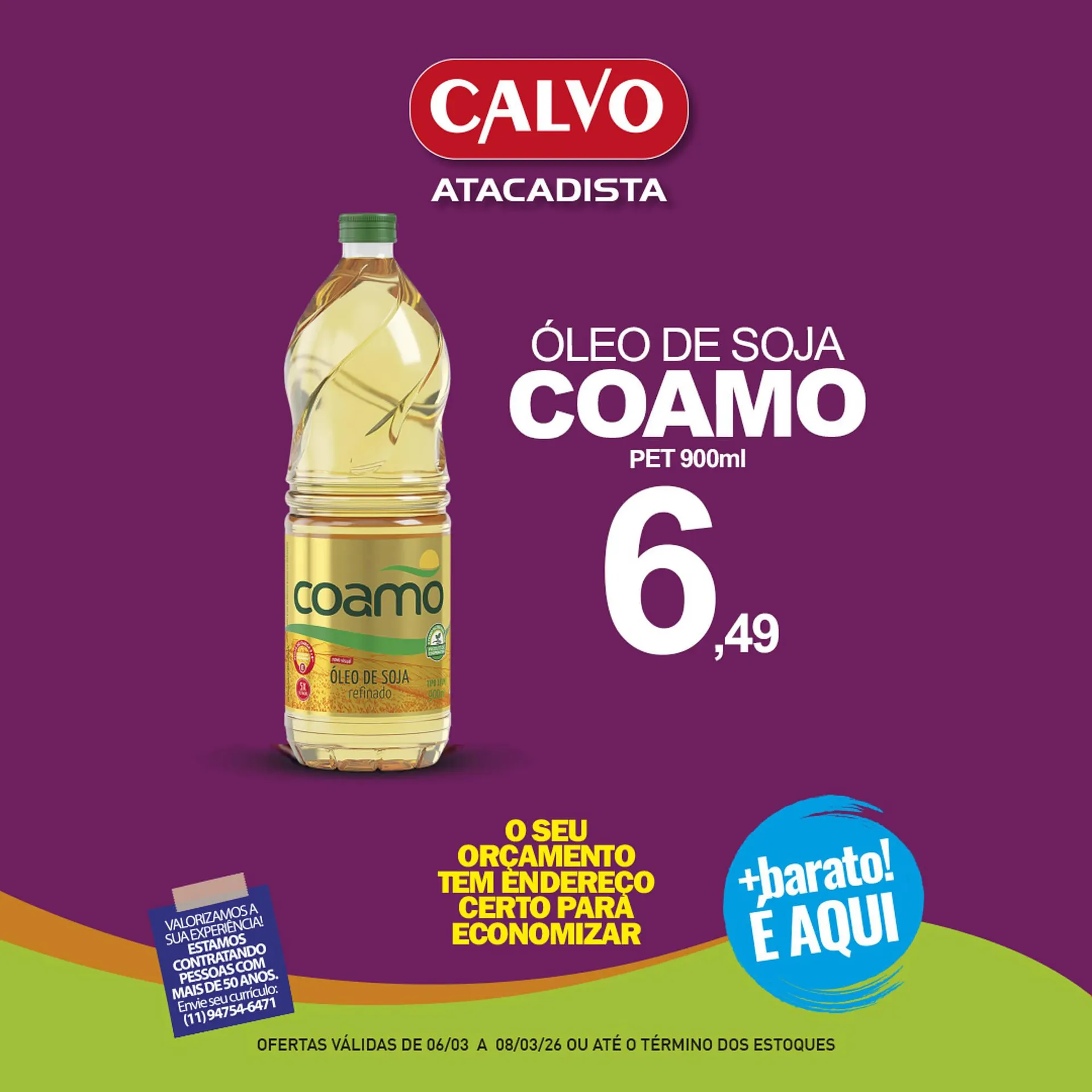 Encarte de Folheto Calvo Atacadista 6 de março até 8 de março 2026 - Pagina 5
