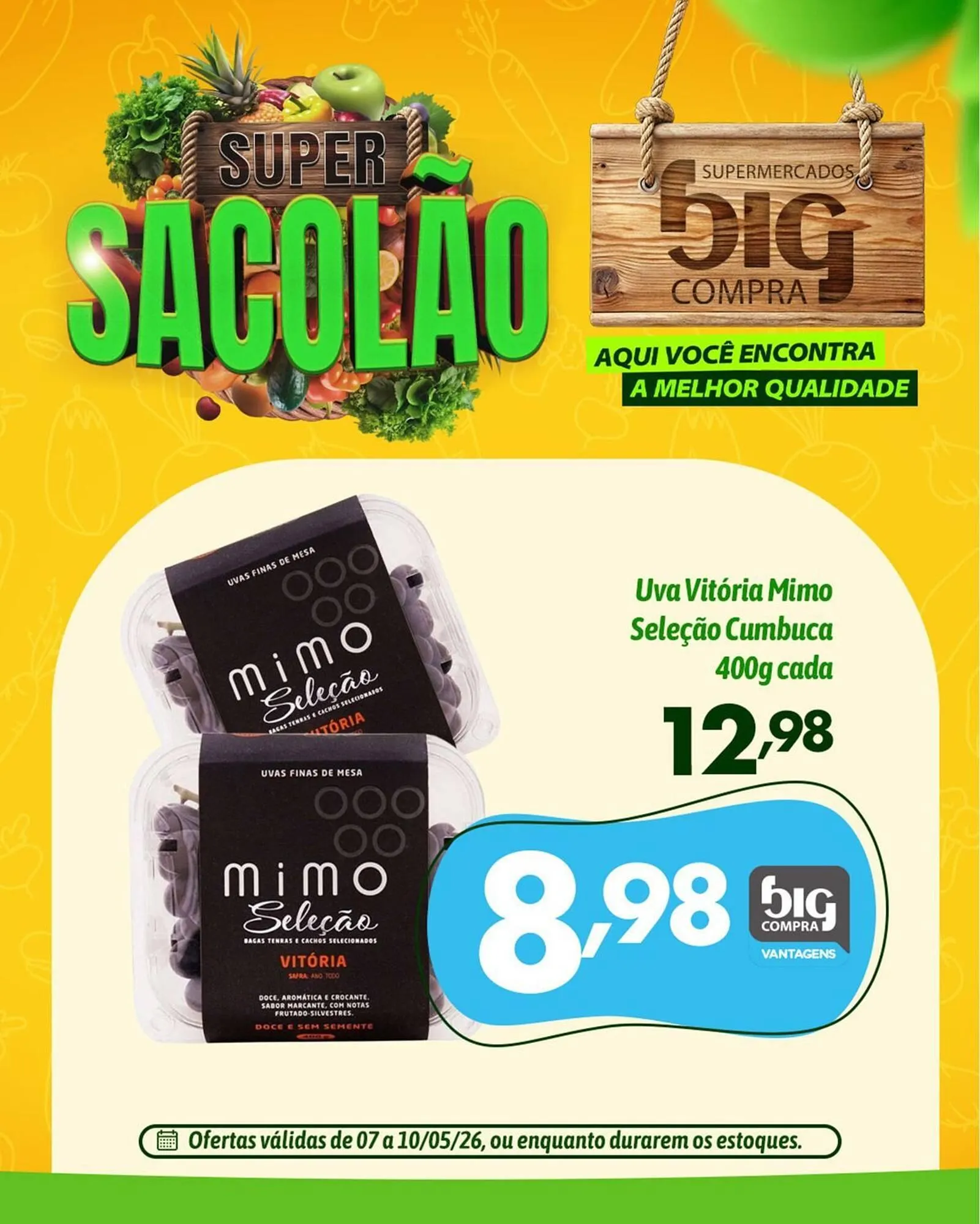 Encarte de Catálogo Supermercados Big Compra 7 de maio até 10 de maio 2026 - Pagina 5