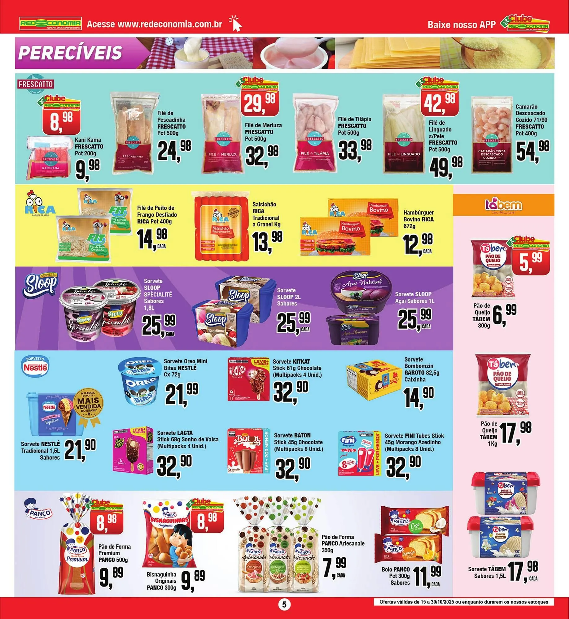 Encarte de Encarte Rede Economia 15 de outubro até 30 de outubro 2025 - Pagina 5