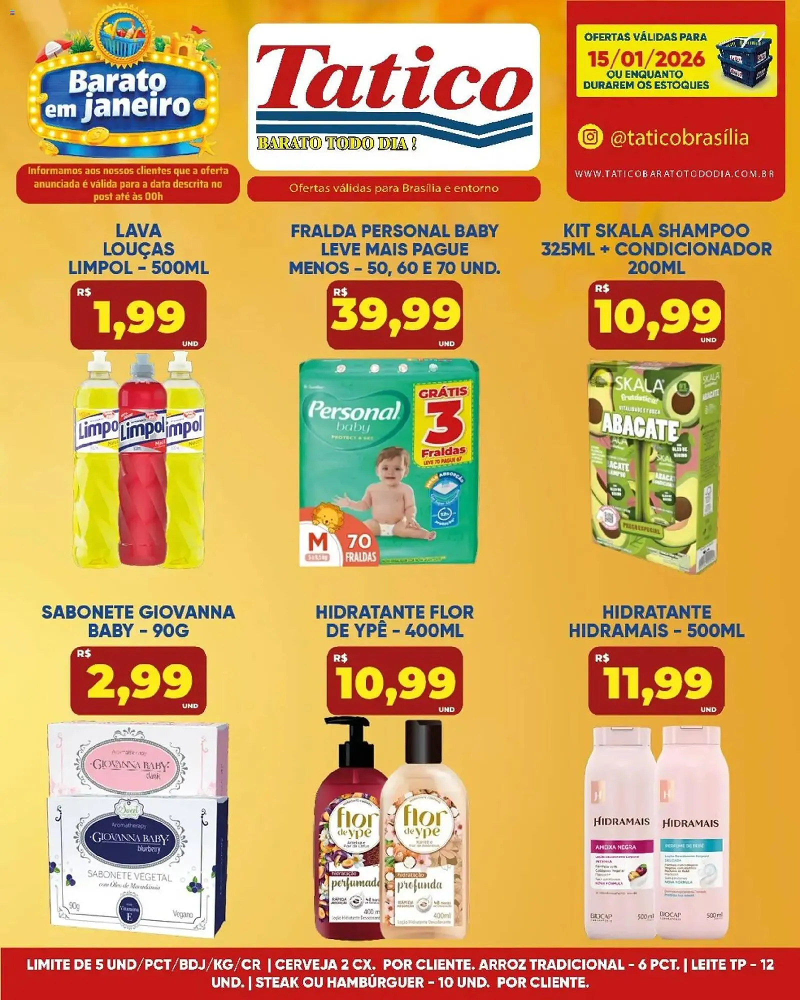 Encarte de Tabloide Tatico 15 de janeiro até 15 de janeiro 2026 - Pagina 15