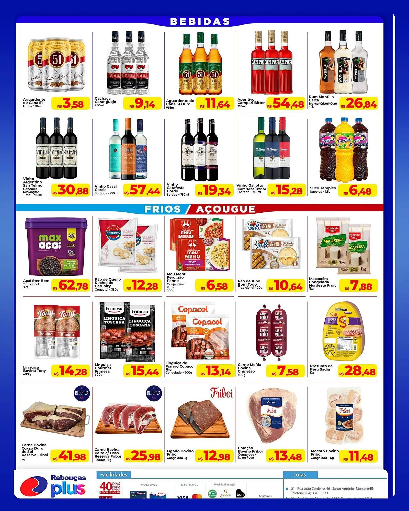 Encarte de Catálogo Rebouças Supermercados 17 de julho até 20 de julho 2025 - Pagina 3