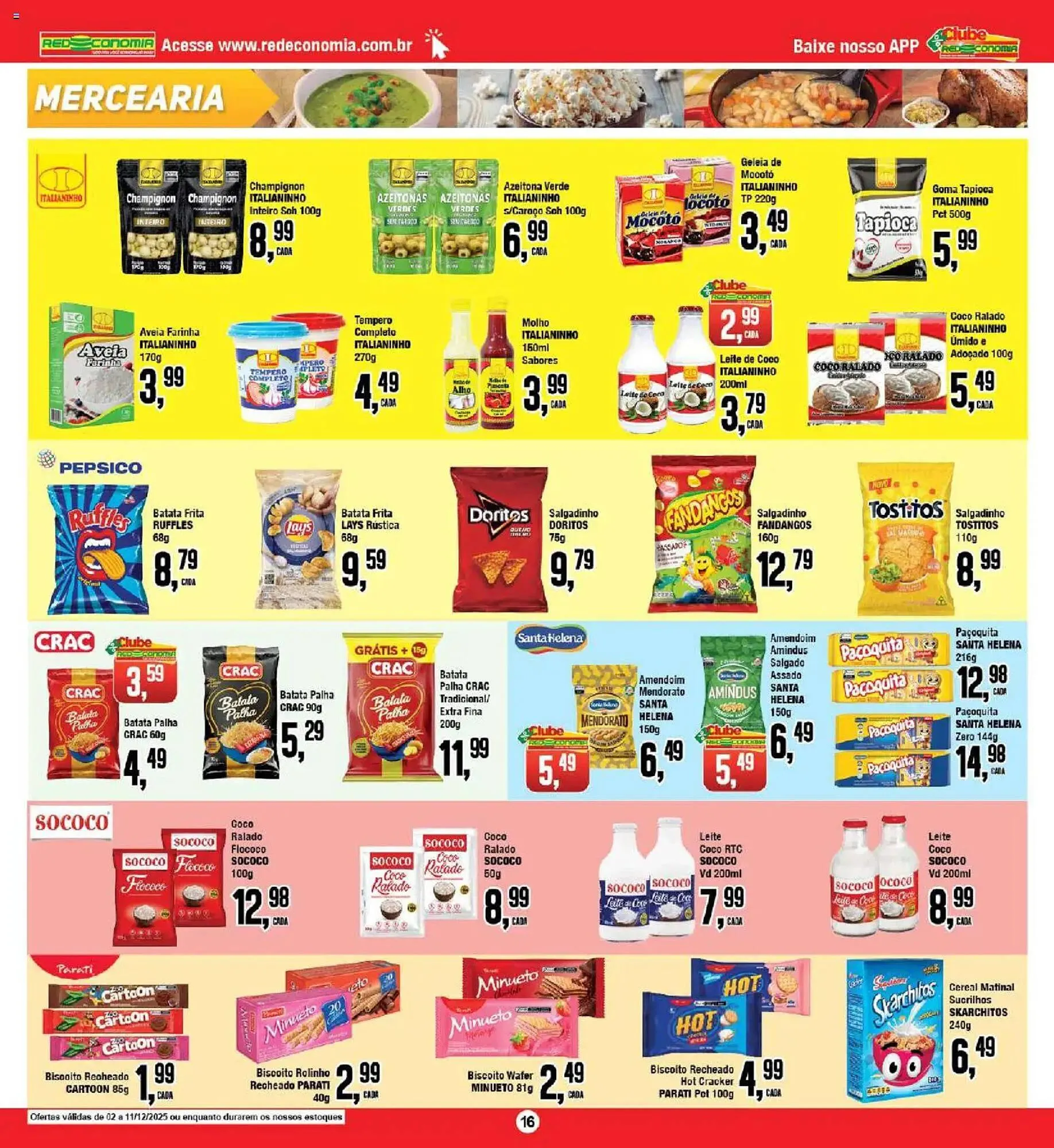 Encarte de Encarte Redeconomia 2 de dezembro até 11 de dezembro 2025 - Pagina 16