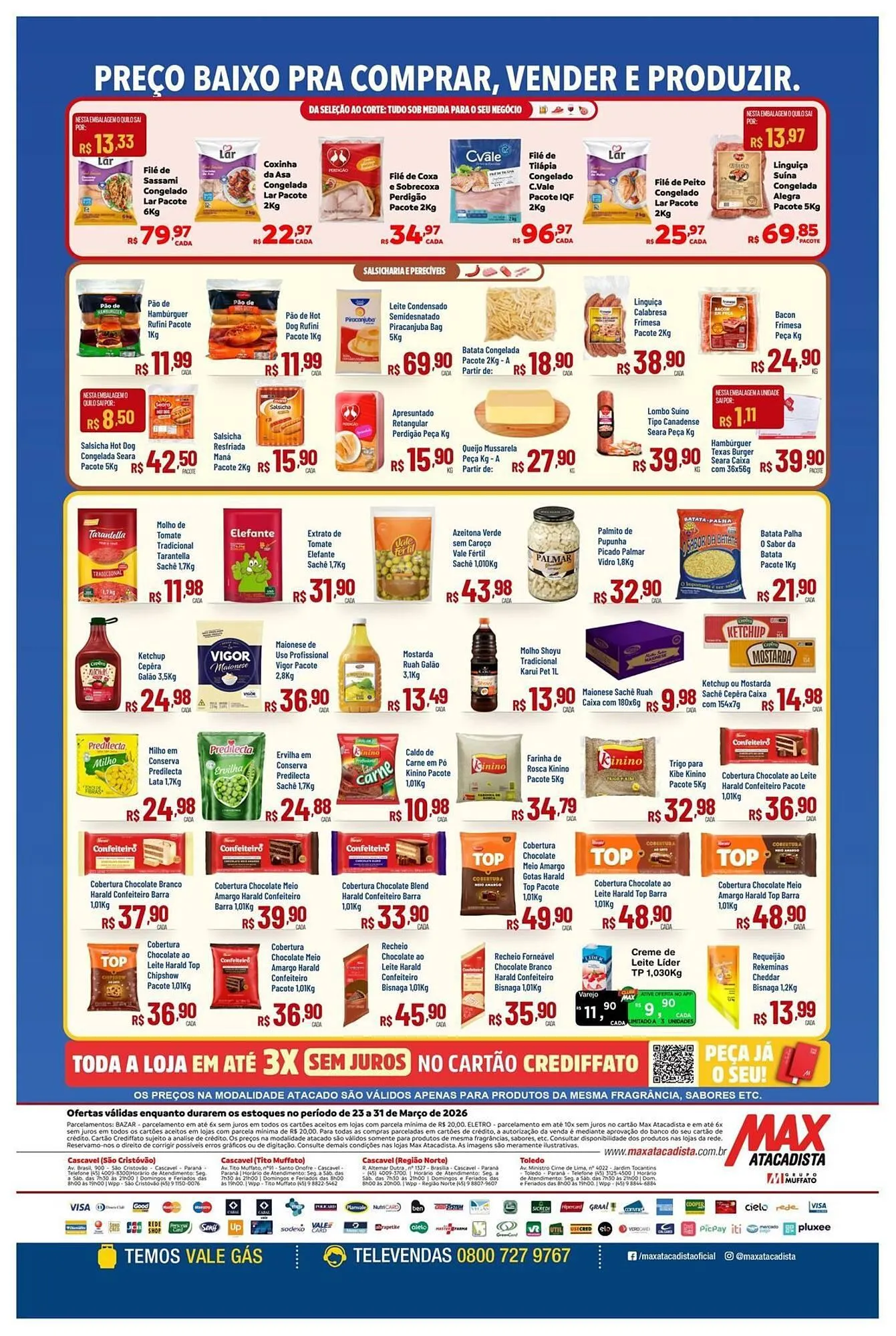 Encarte de Encarte Muffato 23 de março até 31 de março 2026 - Pagina 8