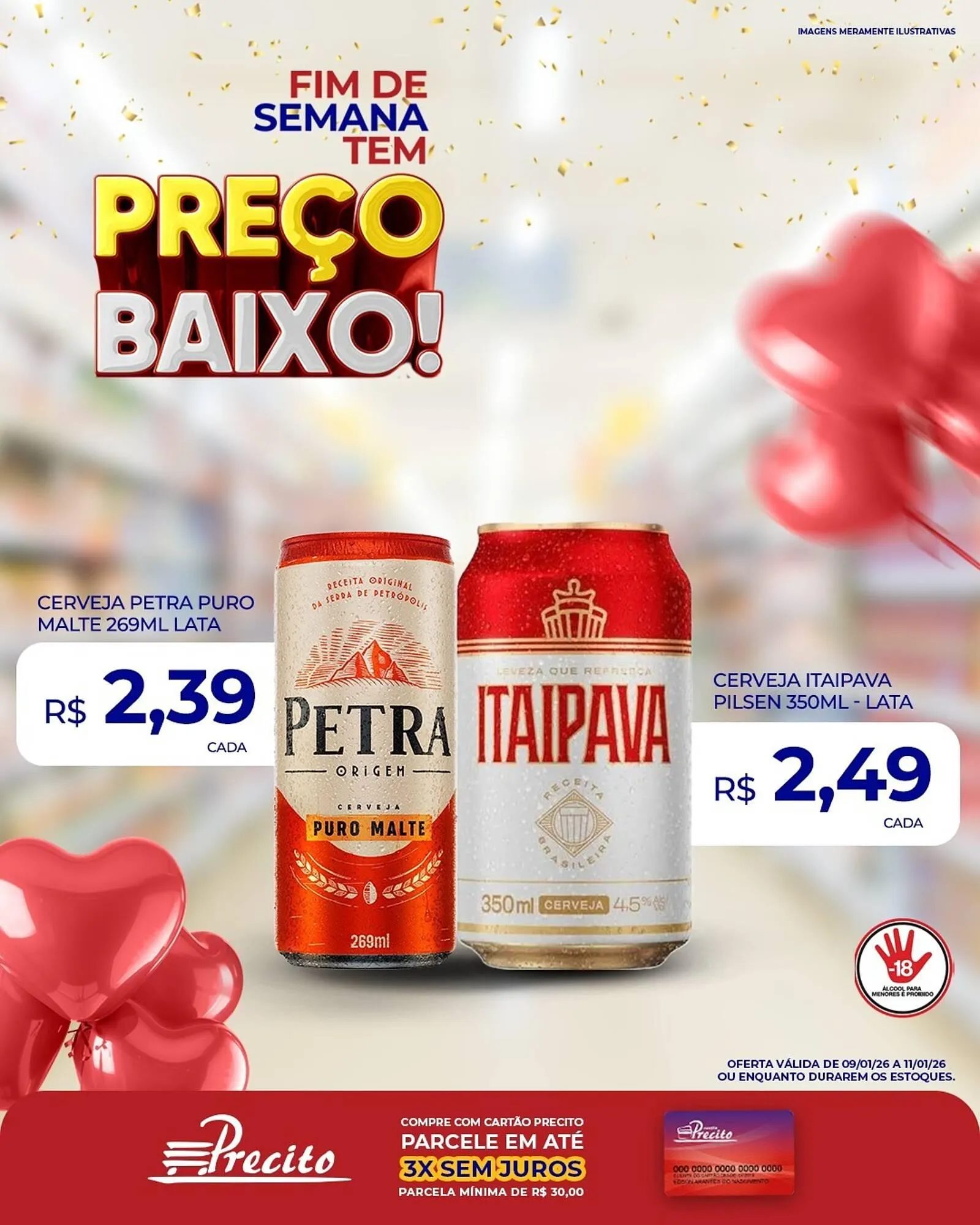 Encarte de Catálogo Supermercado Precito 9 de janeiro até 11 de janeiro 2026 - Pagina 3
