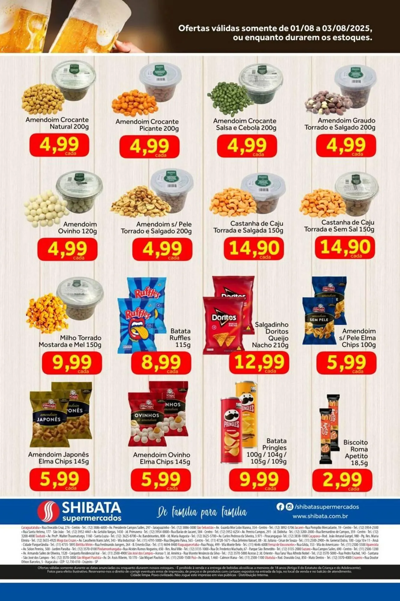 Encarte de Catálogo Shibata Supermercados 1 de agosto até 3 de agosto 2025 - Pagina 2