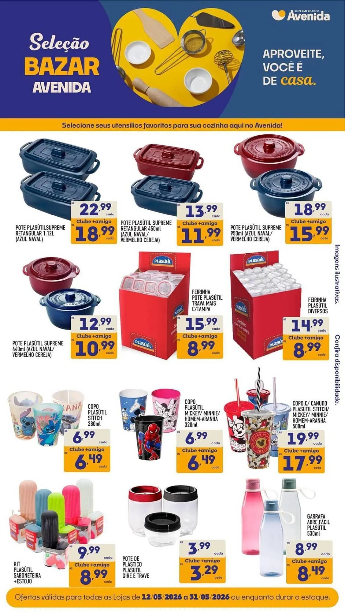 Encarte de Catálogo Supermercados Avenida 12 de maio até 31 de maio 2026 - Pagina 1
