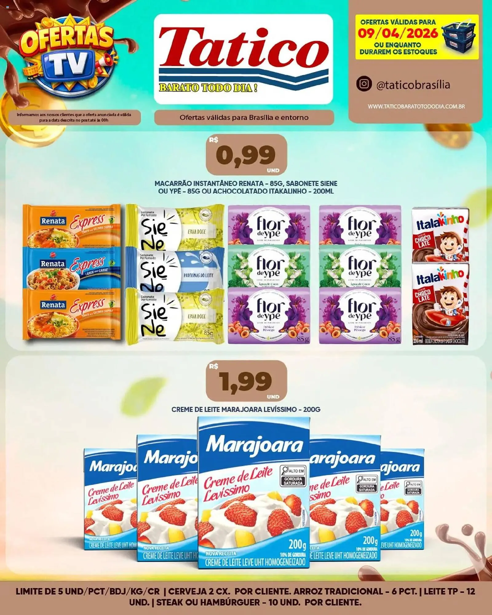 Encarte de Tabloide Tatico 10 de abril até 10 de abril 2026 - Pagina 26