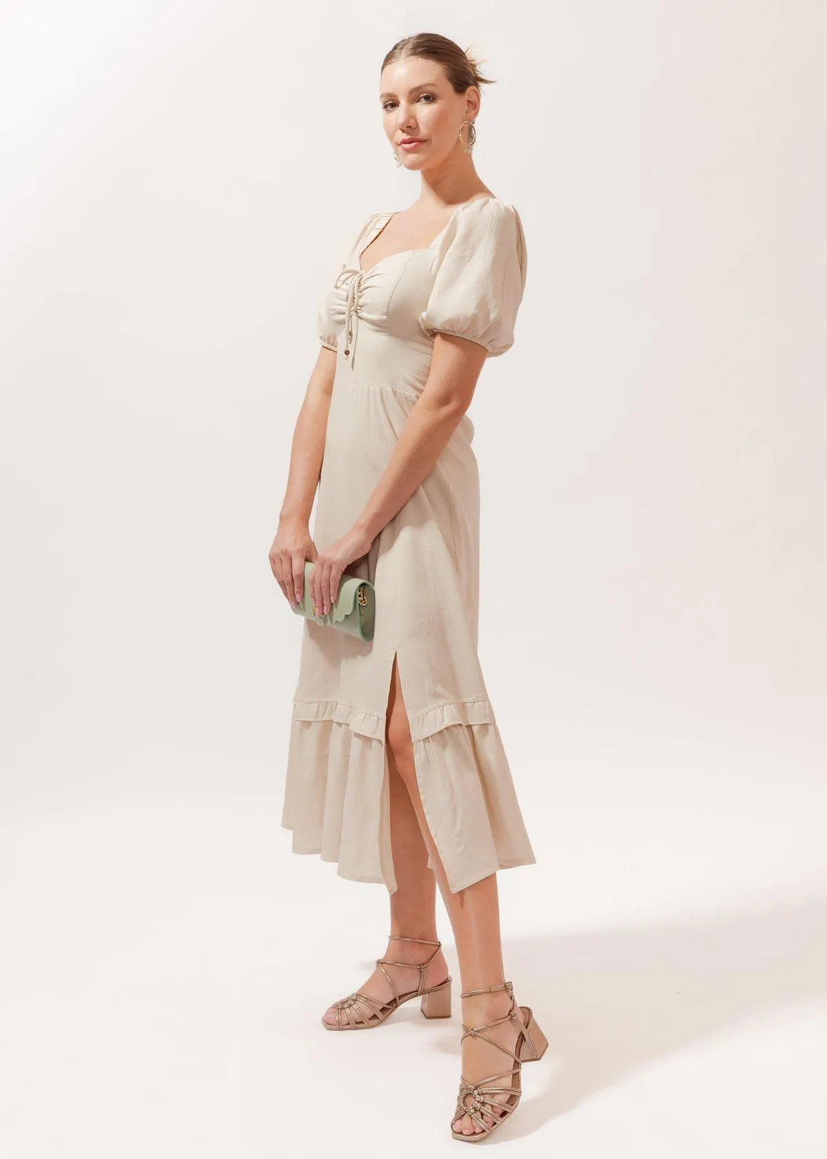 Vestido Midi Jardim Botânico III