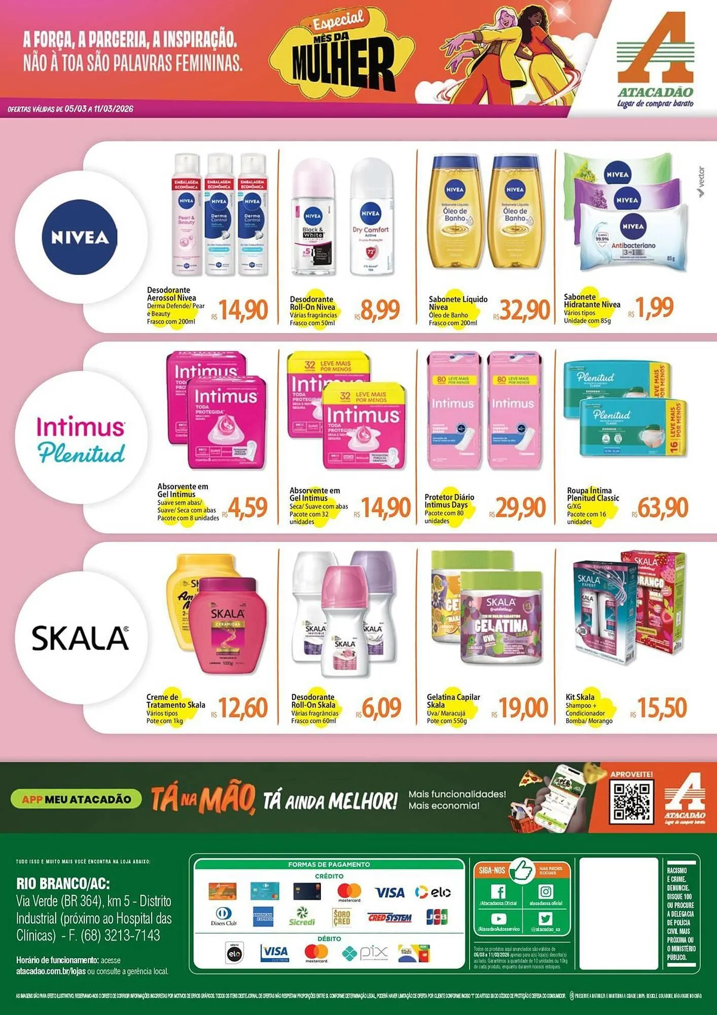 Encarte de Folheto Atacadão 5 de março até 11 de março 2026 - Pagina 4