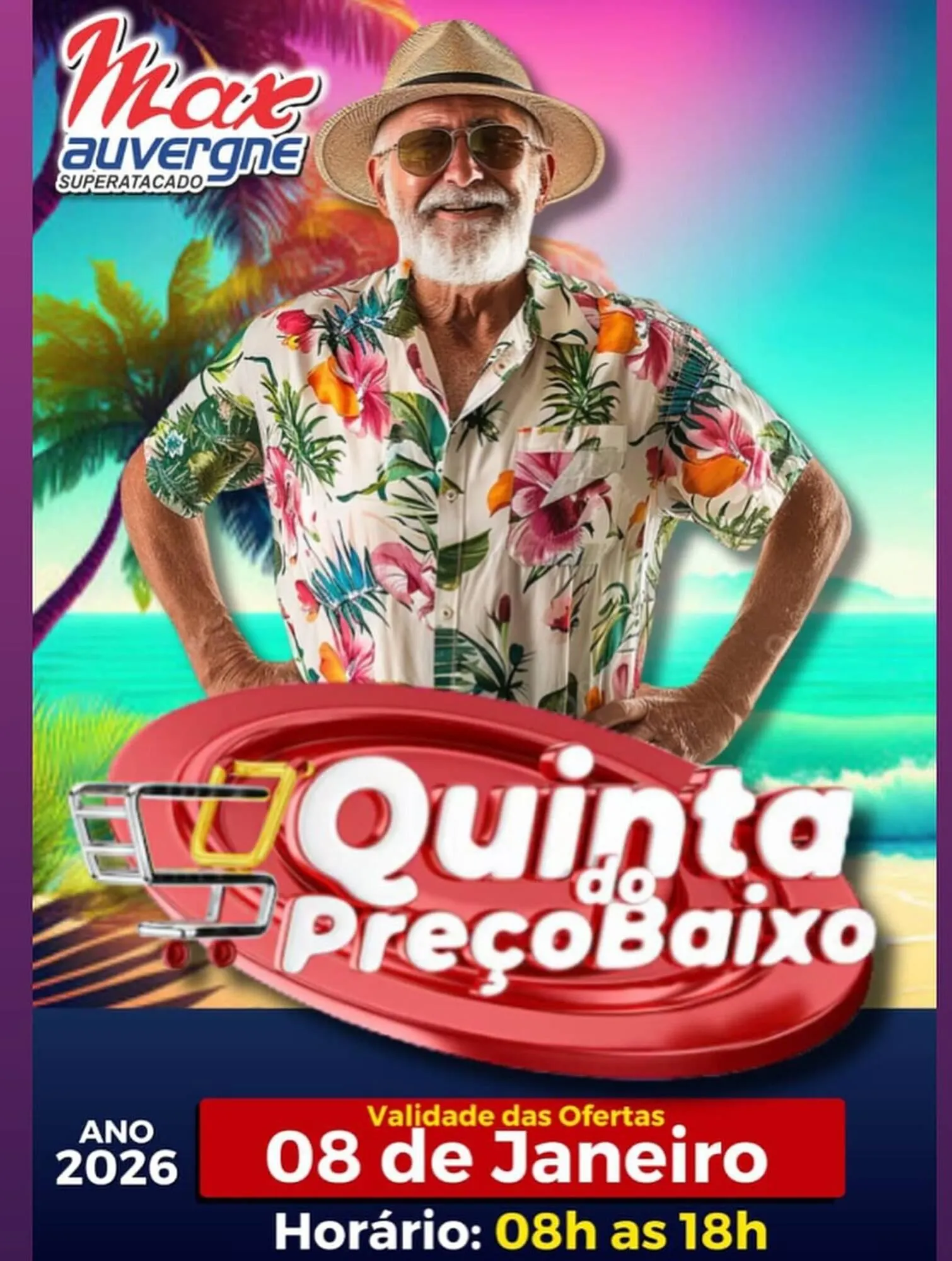 Encarte de Catálogo Max Auvergne Superatacado 8 de janeiro até 8 de janeiro 2026 - Pagina 1