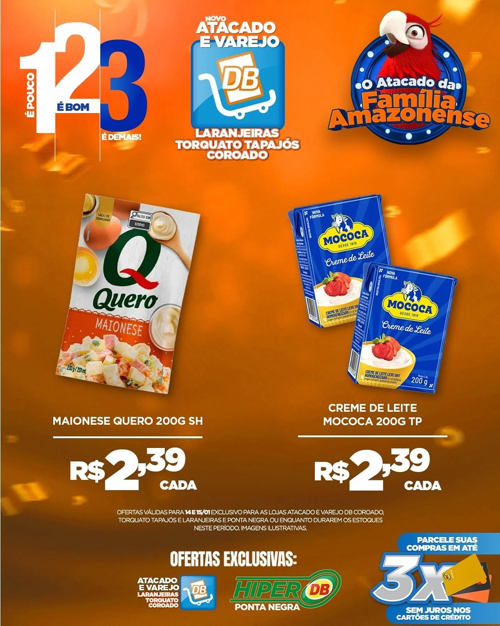 Encarte de Catálogo DB Supermercados 14 de janeiro até 15 de janeiro 2026 - Pagina 4