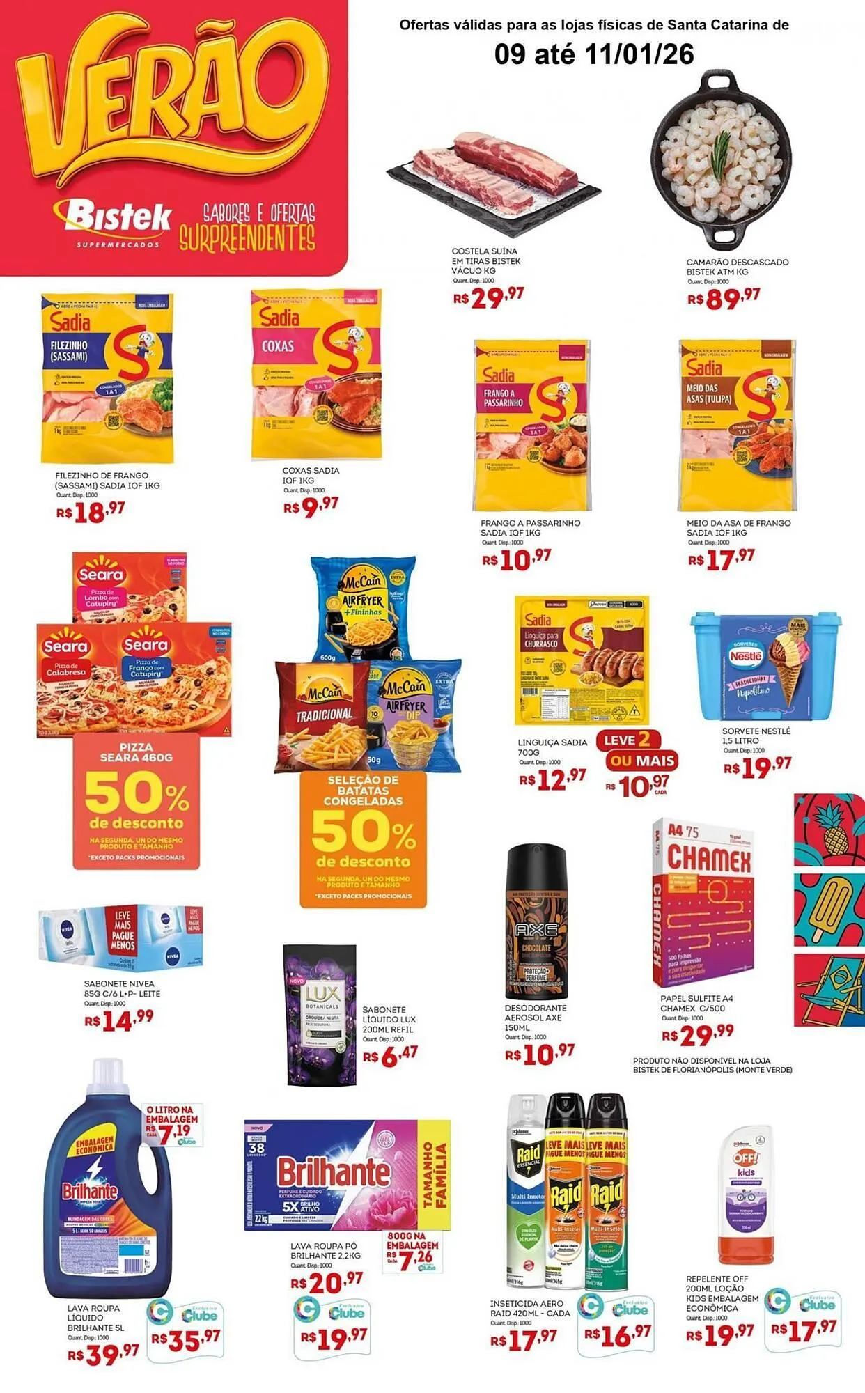 Encarte de Encarte Bistek Supermercados 9 de janeiro até 11 de janeiro 2026 - Pagina 2