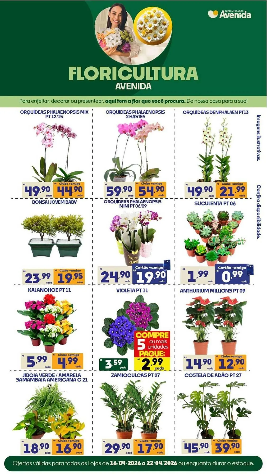 Encarte de Catálogo Supermercados Avenida 16 de abril até 22 de abril 2026 - Pagina 1