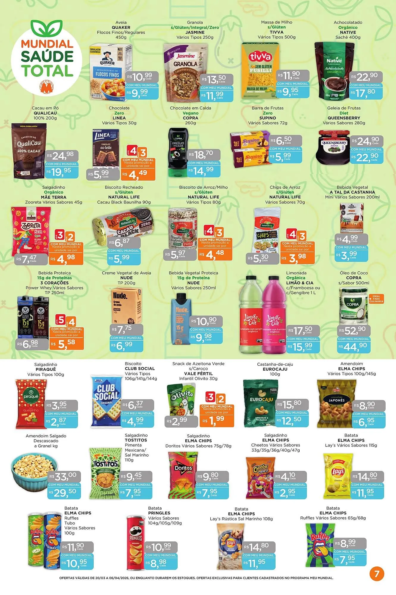 Encarte de Encarte Supermercados Mundial 19 de março até 6 de abril 2026 - Pagina 7