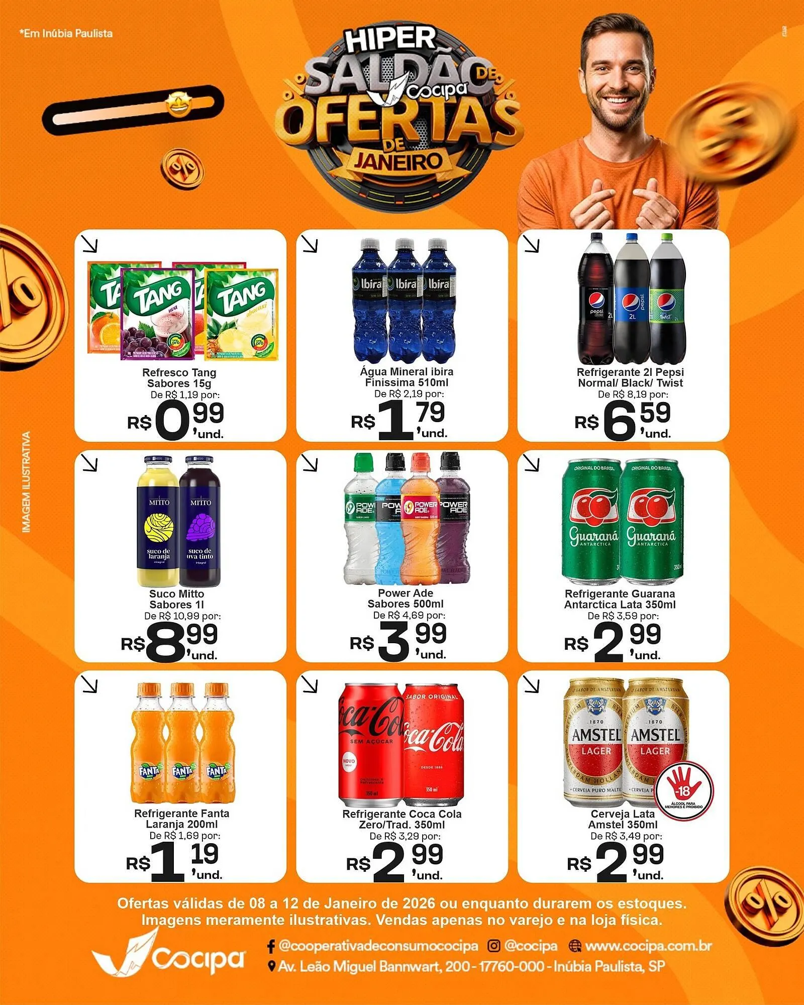 Encarte de Catálogo Cocipa 8 de janeiro até 12 de janeiro 2026 - Pagina 1
