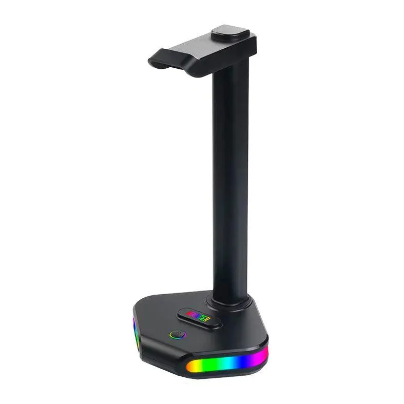 Suporte Para Headset Mancer SH20, RGB, Preto, MCR-SH20-BL01