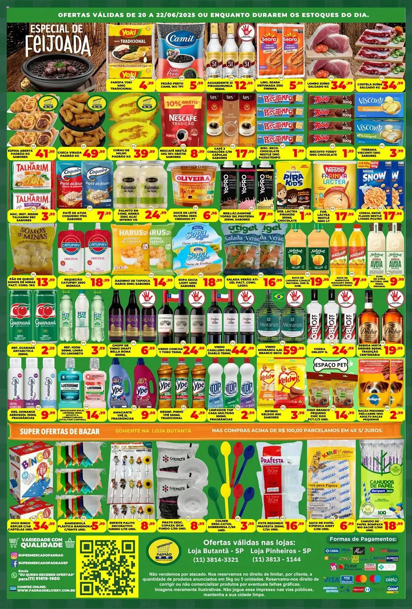 Encarte de Catálogo Supermercado Padrão 20 de junho até 22 de junho 2025 - Pagina 2