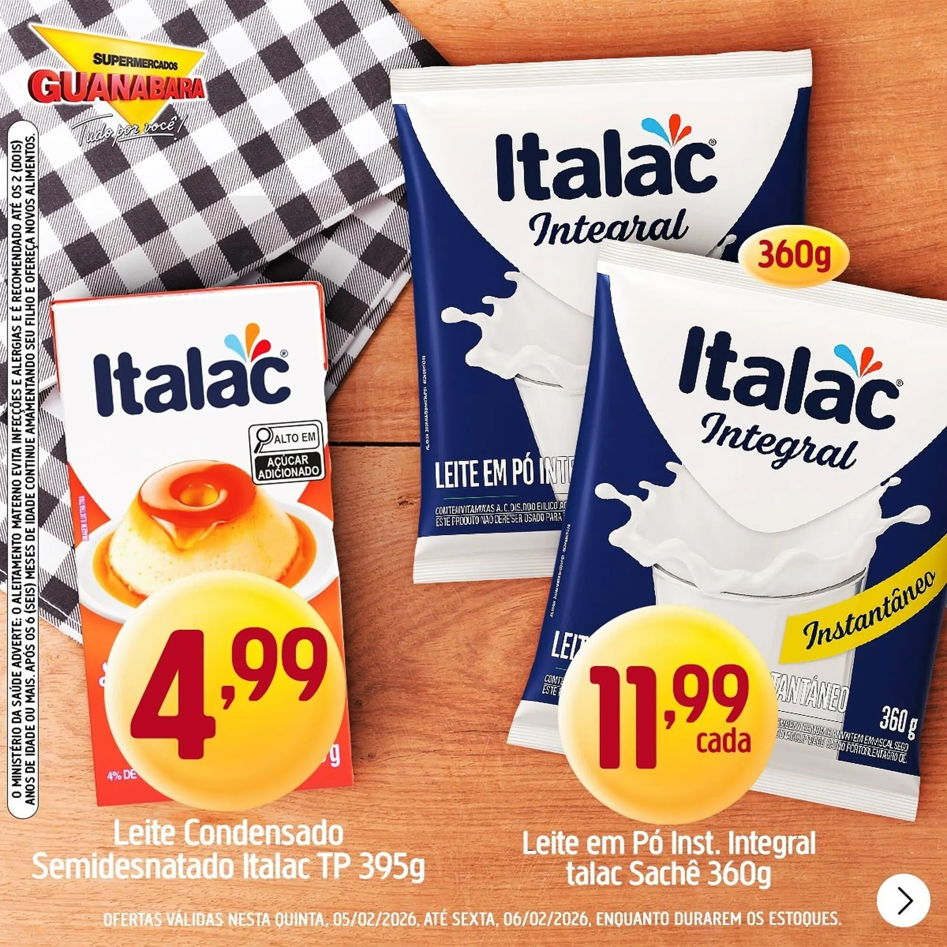 Encarte de Encarte Supermercados Guanabara 5 de fevereiro até 6 de fevereiro 2026 - Pagina 2