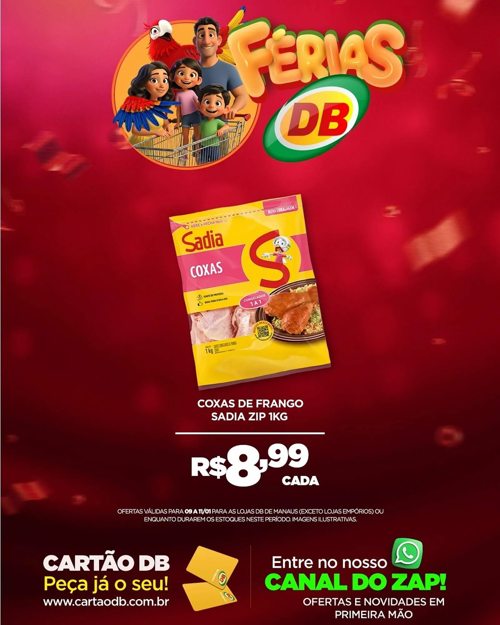 Encarte de Catálogo DB Supermercados 9 de janeiro até 11 de janeiro 2026 - Pagina 2